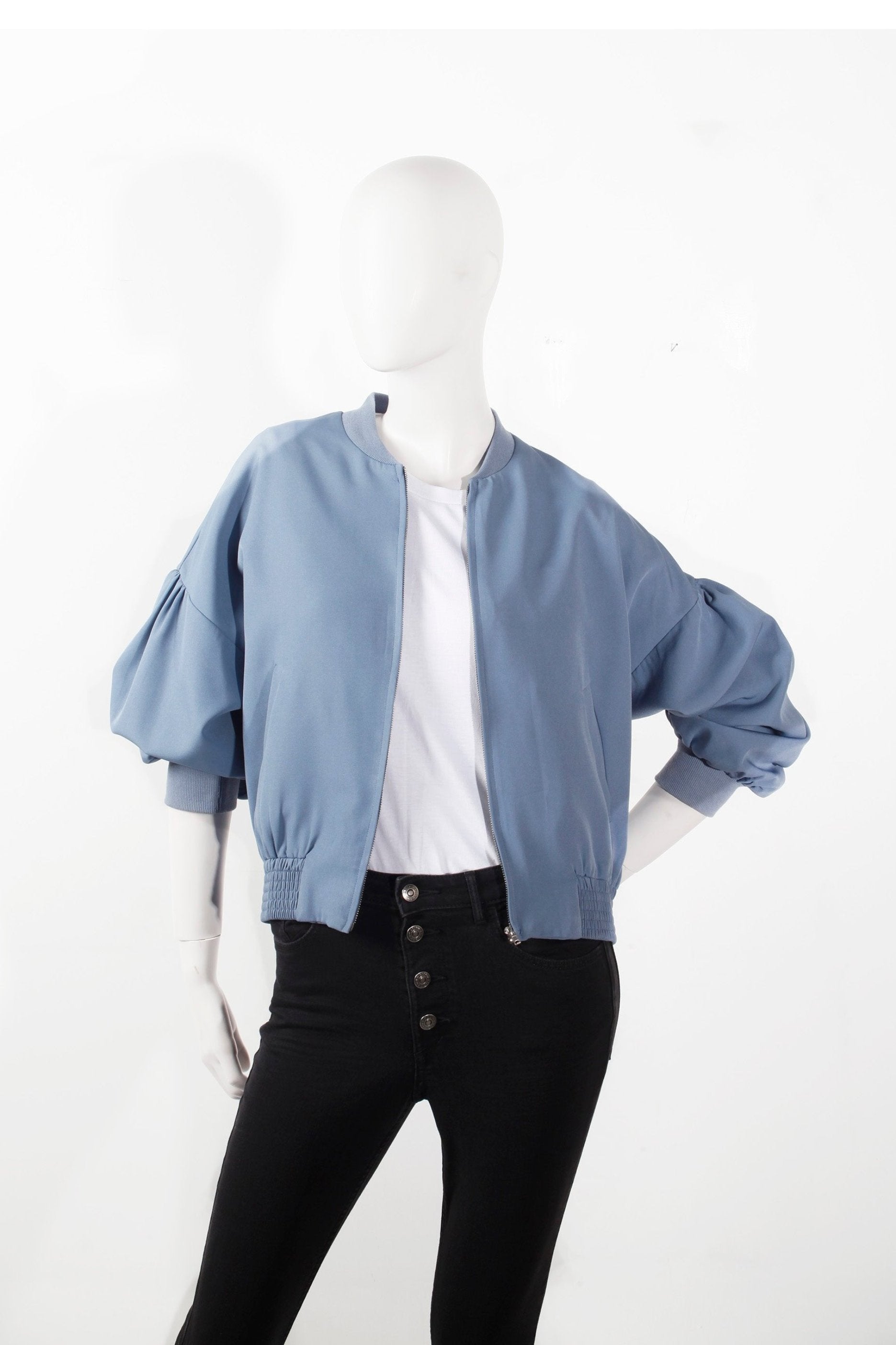 Blue Bomber Jacket