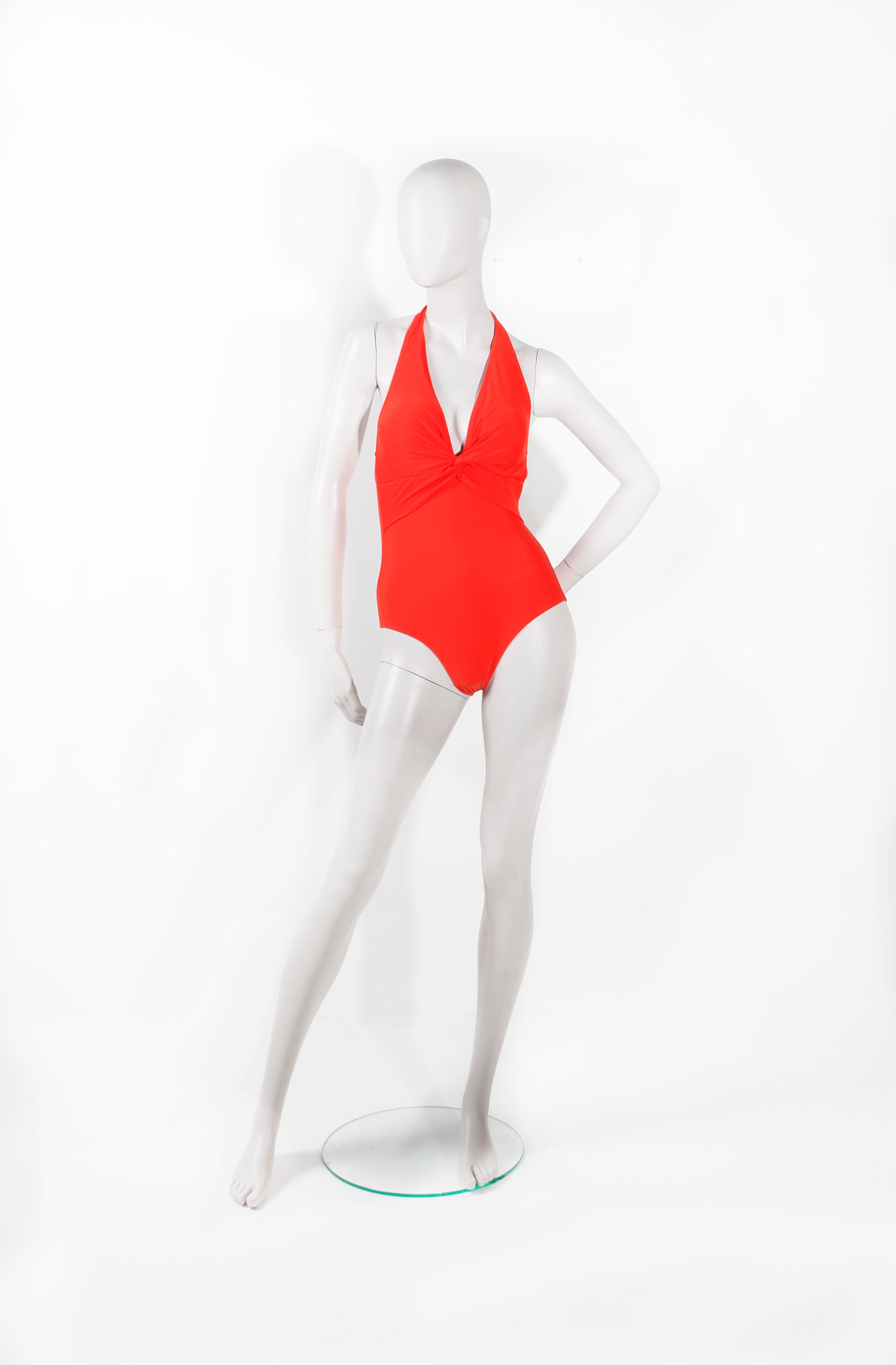 Red Halterneck  Swimsuit