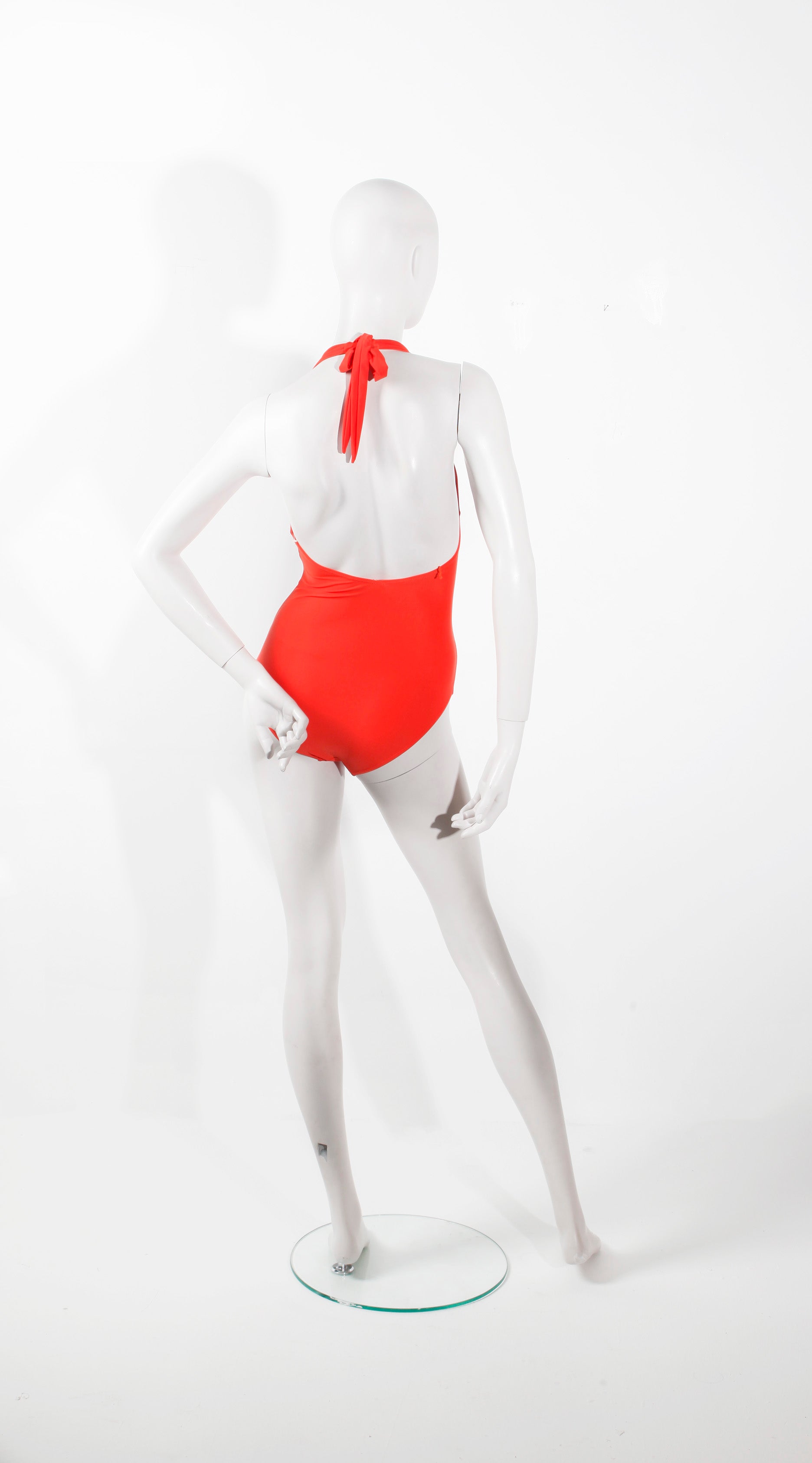 Red Halterneck  Swimsuit