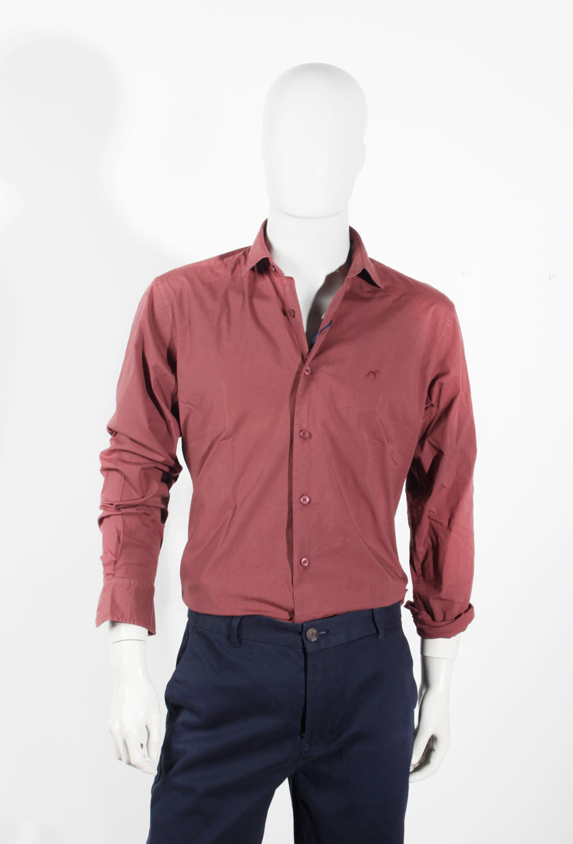 Mens Maroon Shirt (Medium)