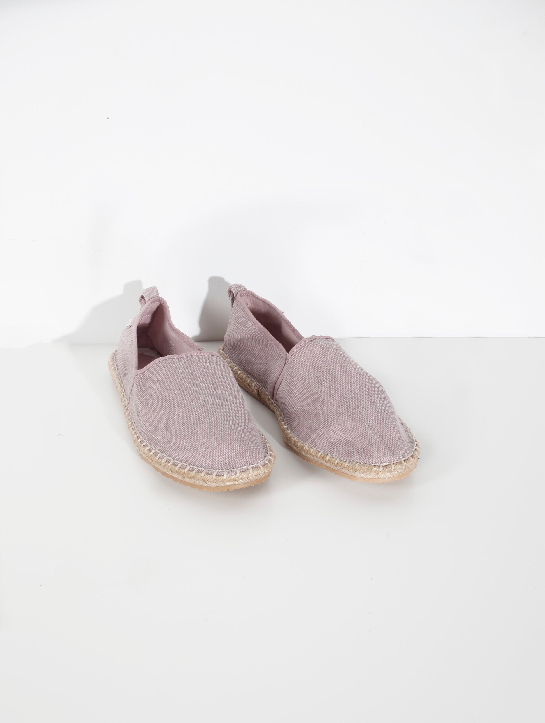 Mens Pink Canvas Espadrilles (Eu45)