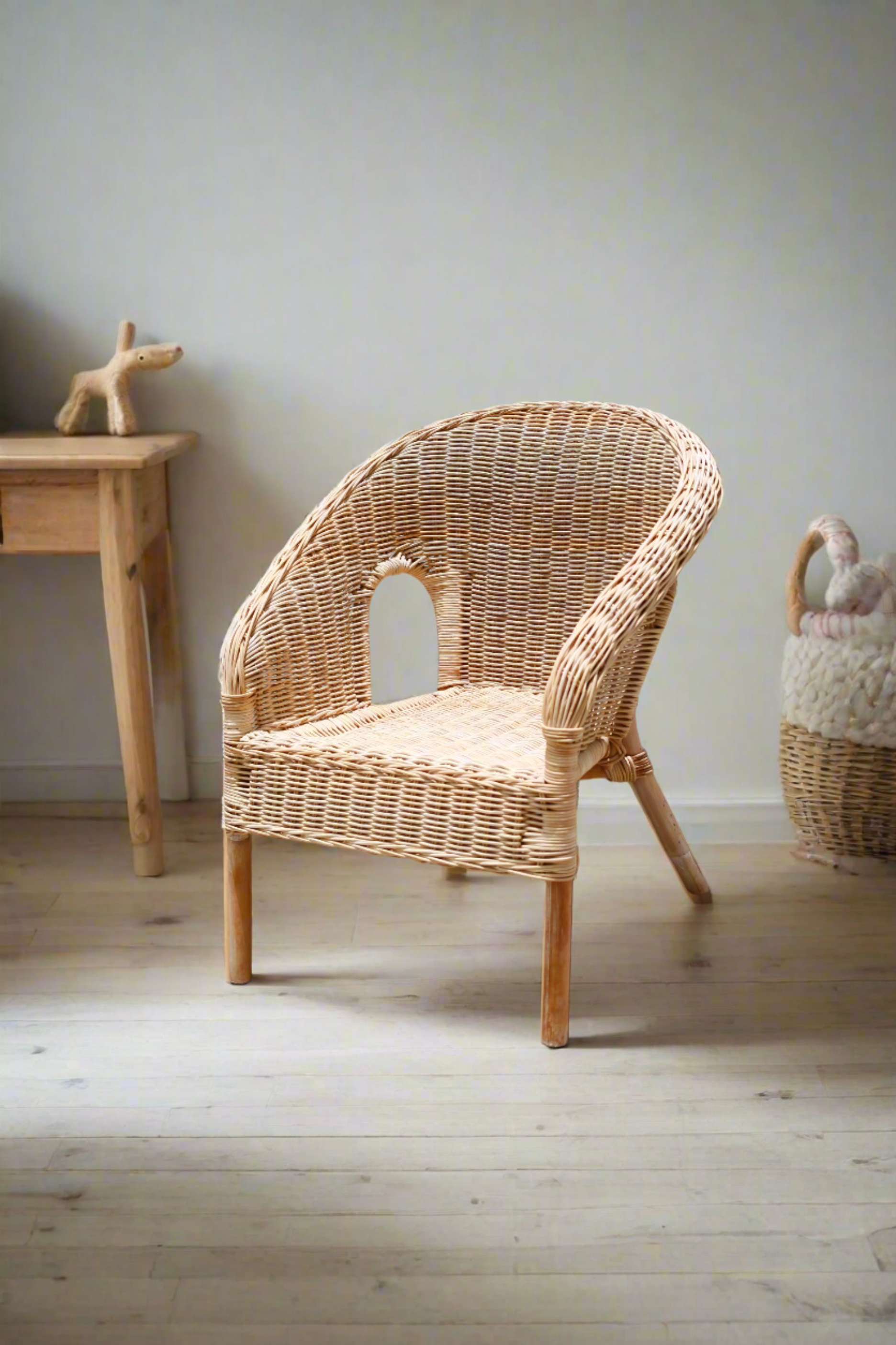 Kids Mini Rattan Chairs