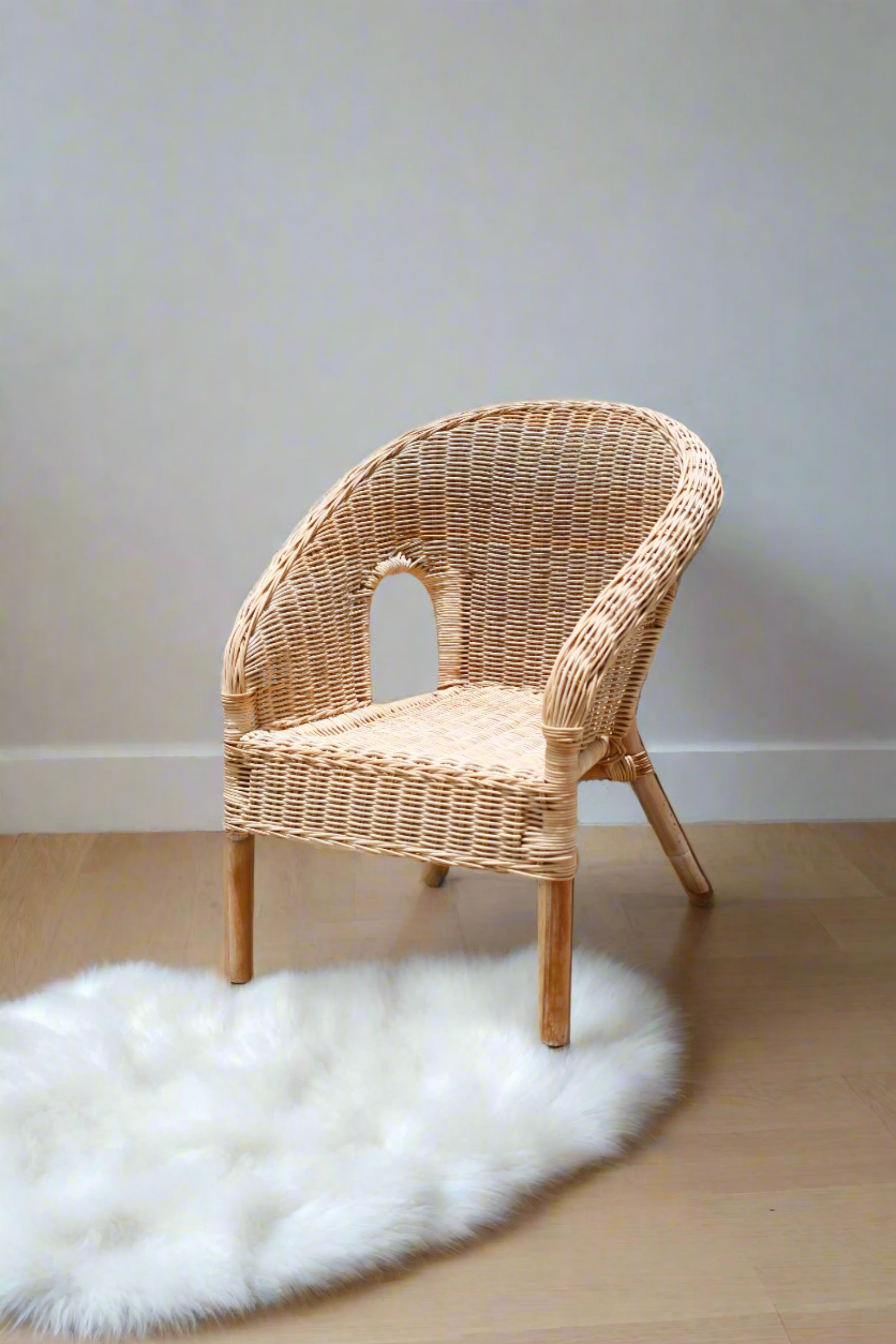 Kids Mini Rattan Chairs