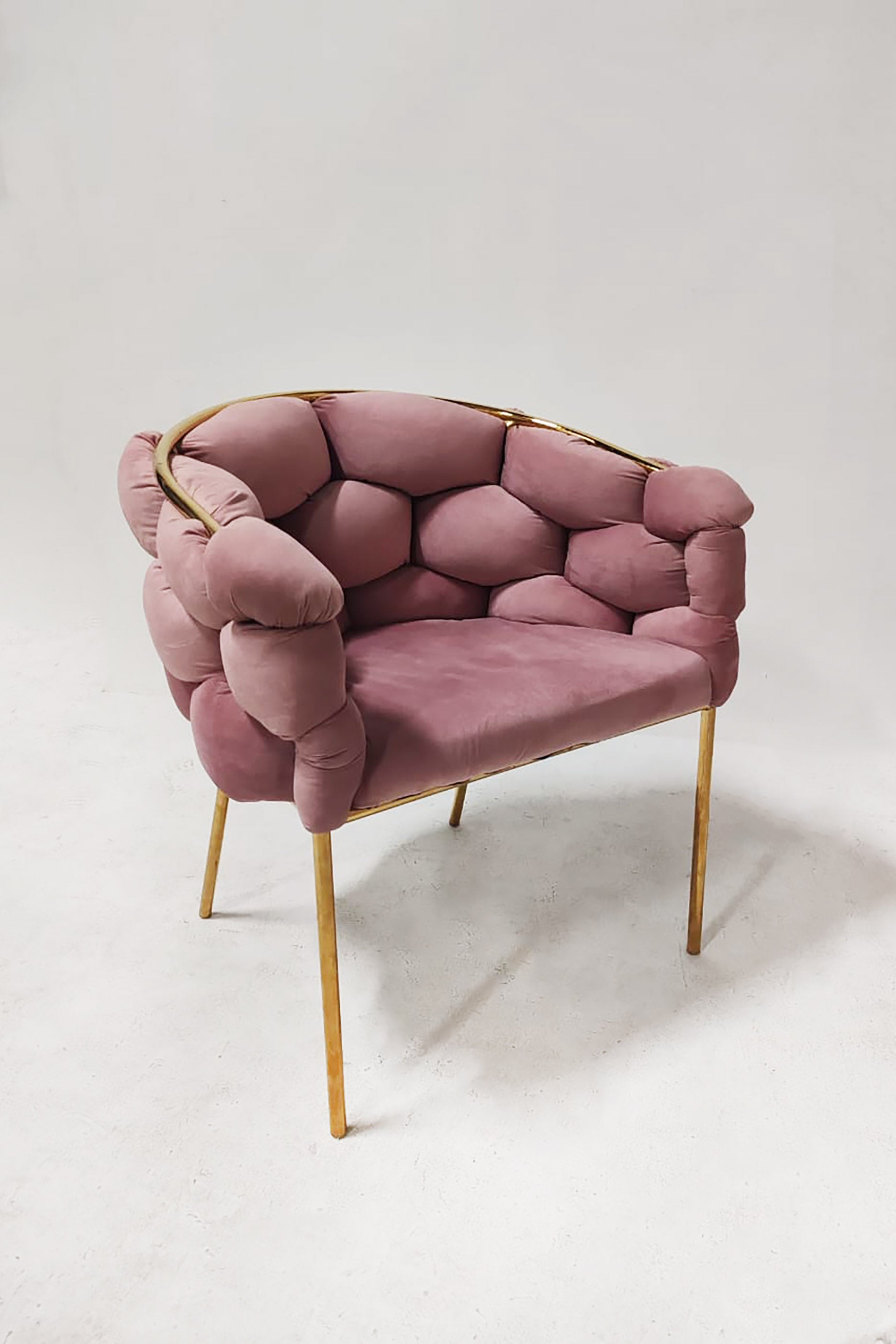 Modern Pink Accent Design Chair (6 pieces available)