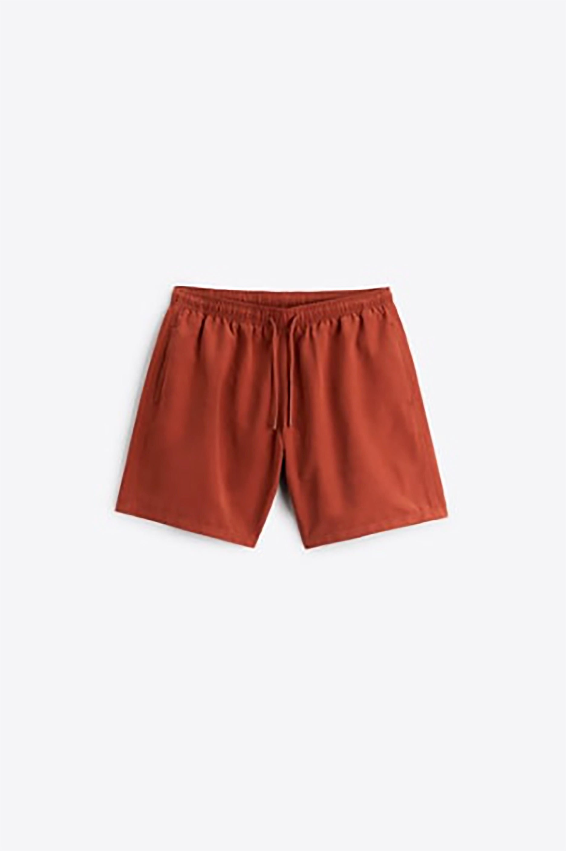 Men's Rust Red Swim Shorts (Medium)