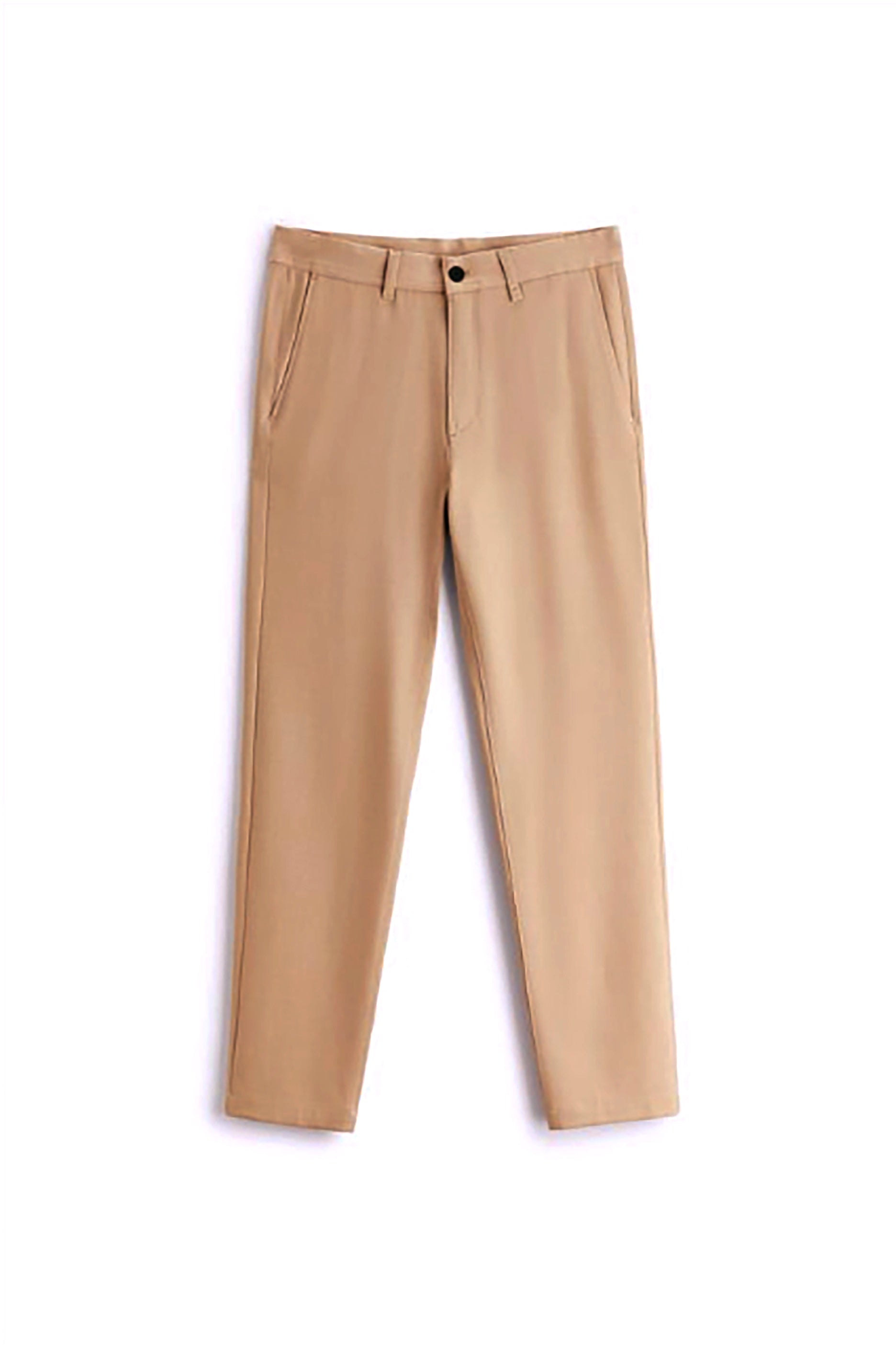 Men's Beige Comfort Trousers (W34)