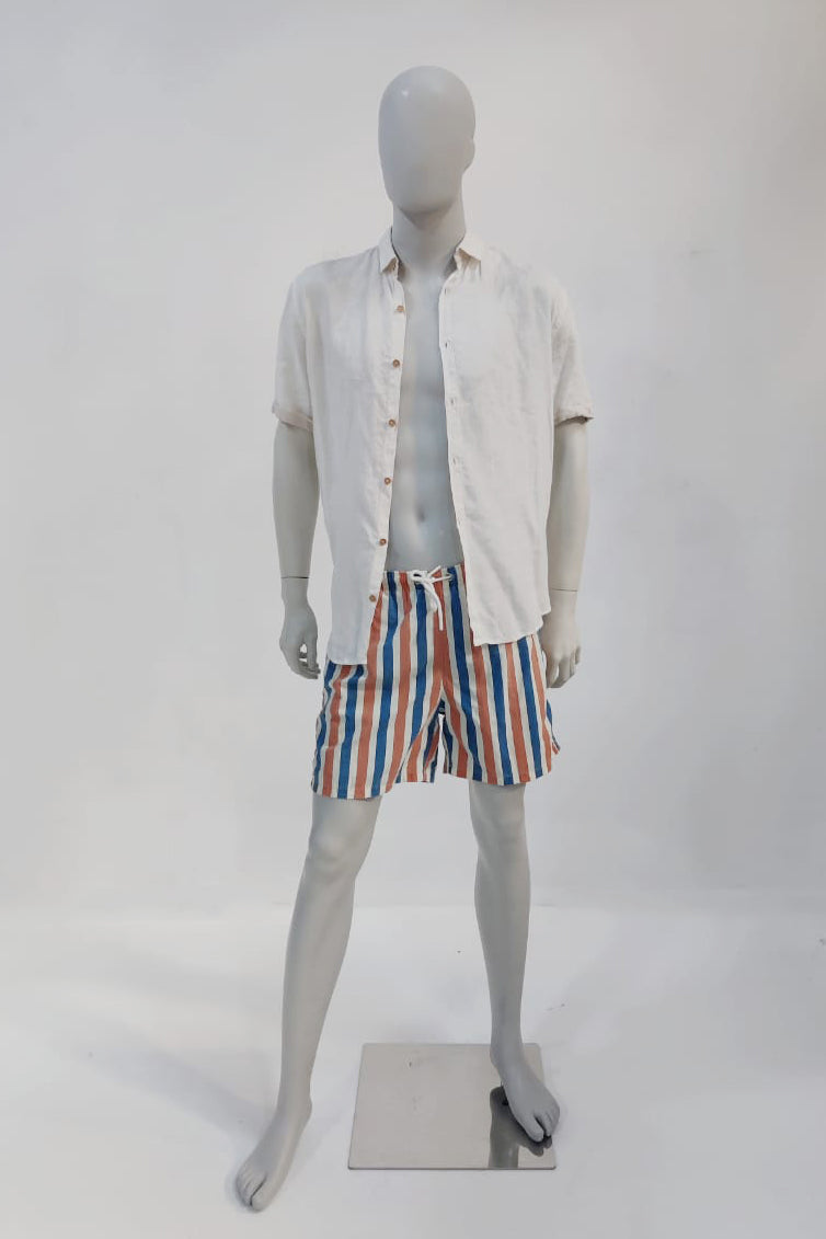 Stripe Swim Shorts (Medium)