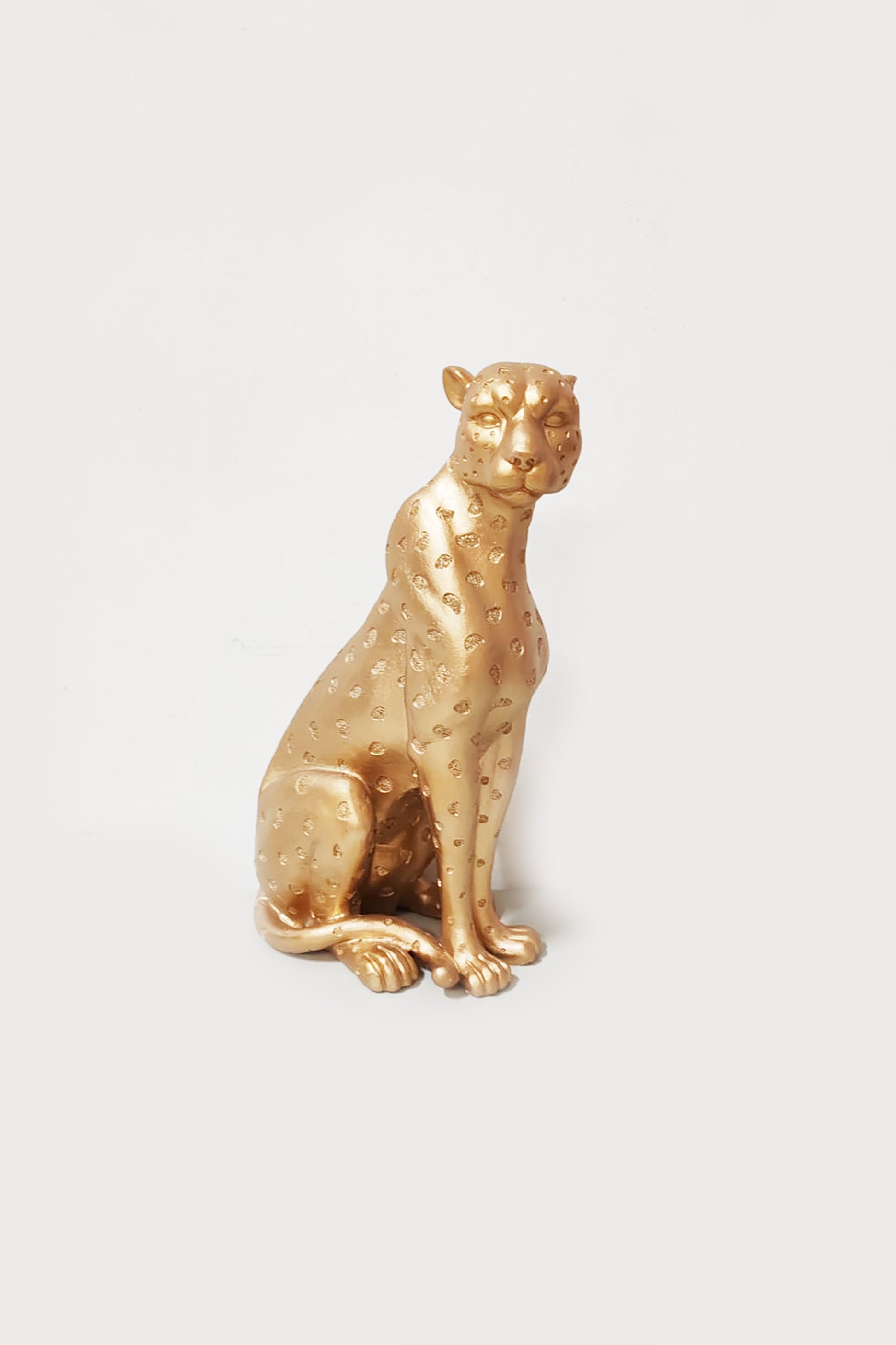 Gold Leopard Display (H32cm) (2 pcs available)