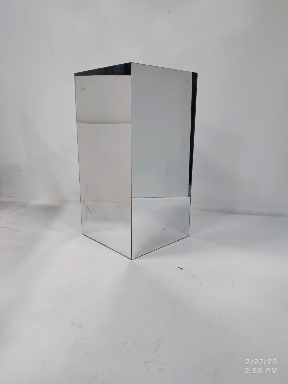 Mirror Block Plinths (Set of 4)