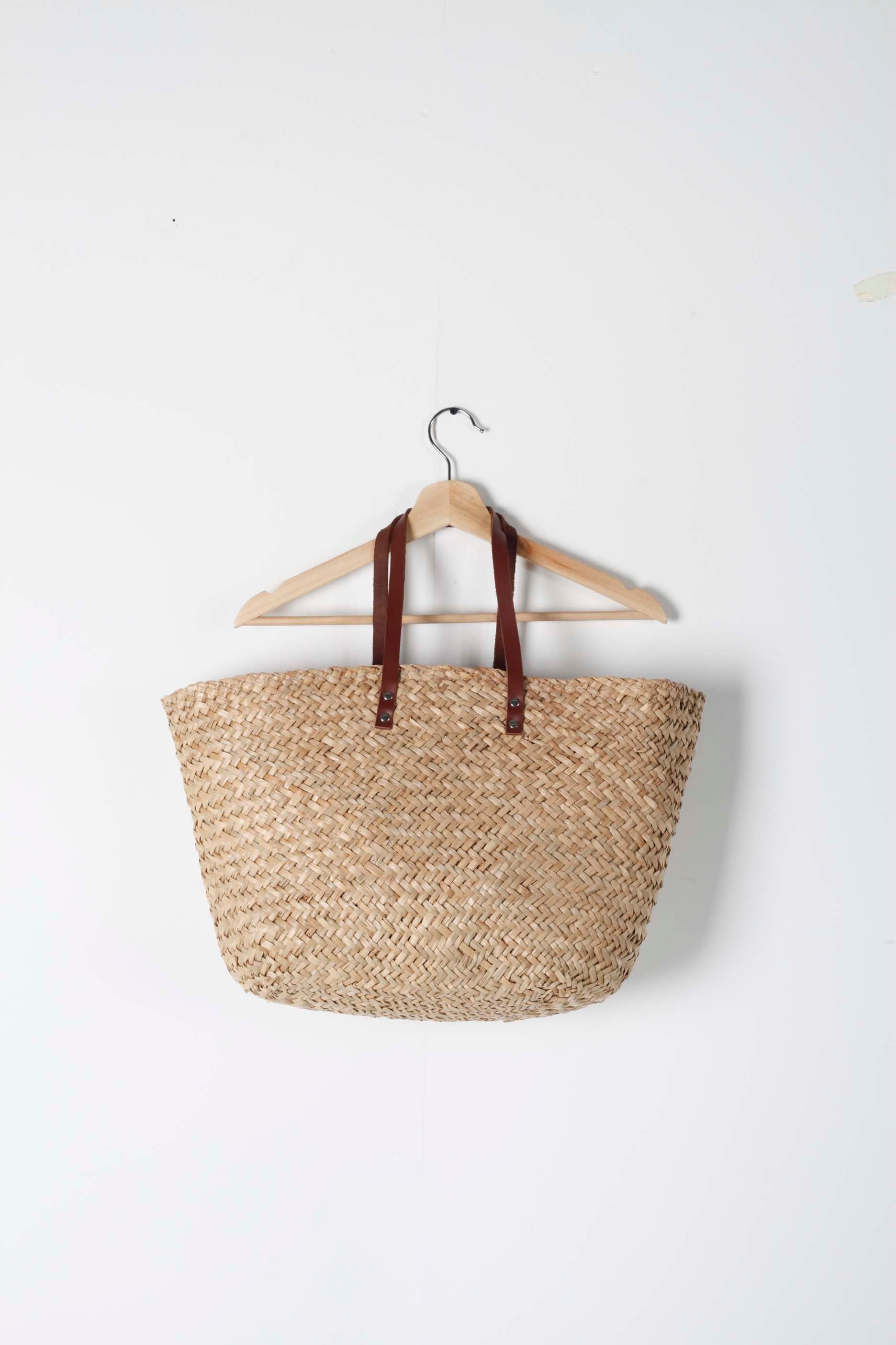 Straw Beach Tote Bag