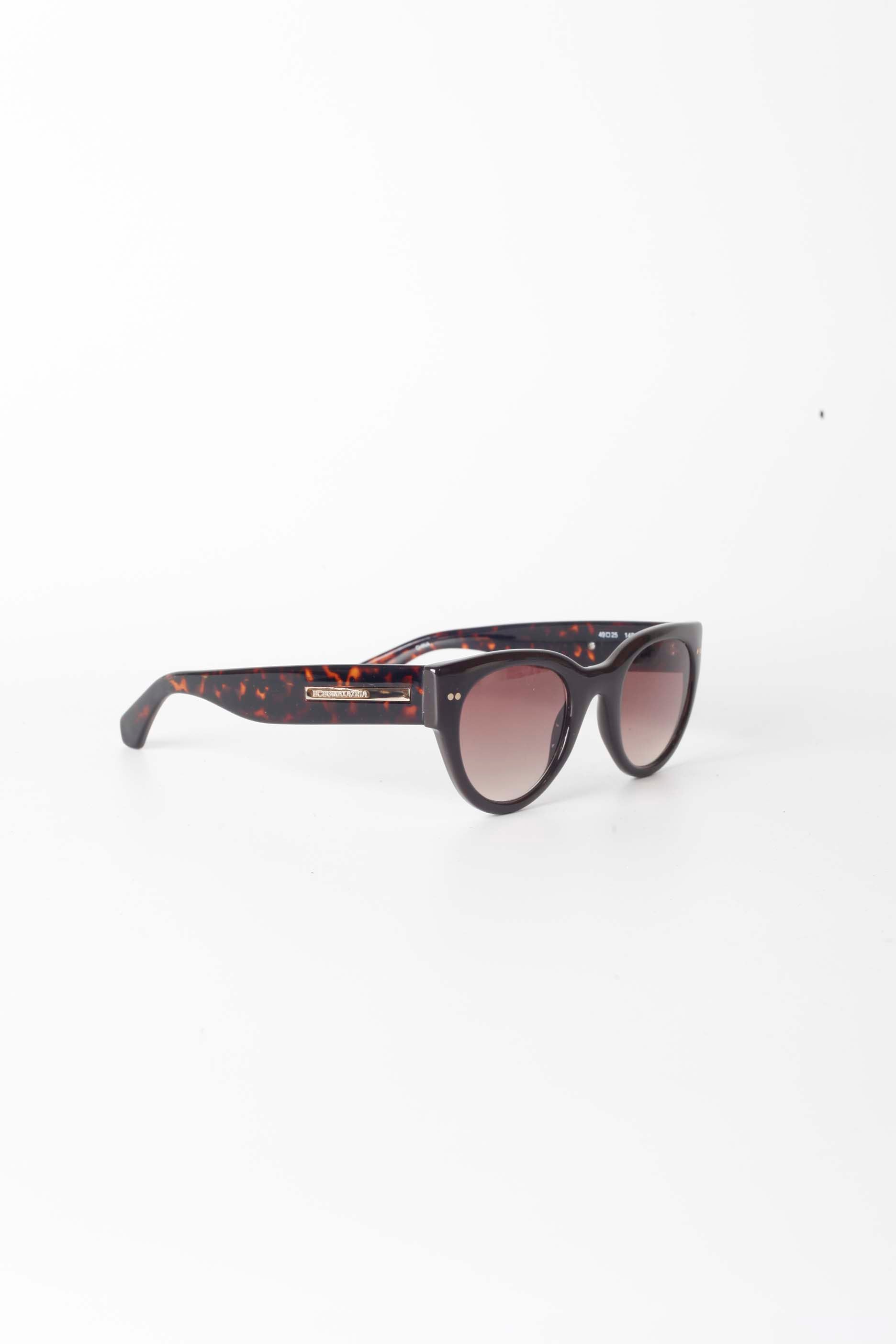 Black Cat Eye Tinted Sunglasses