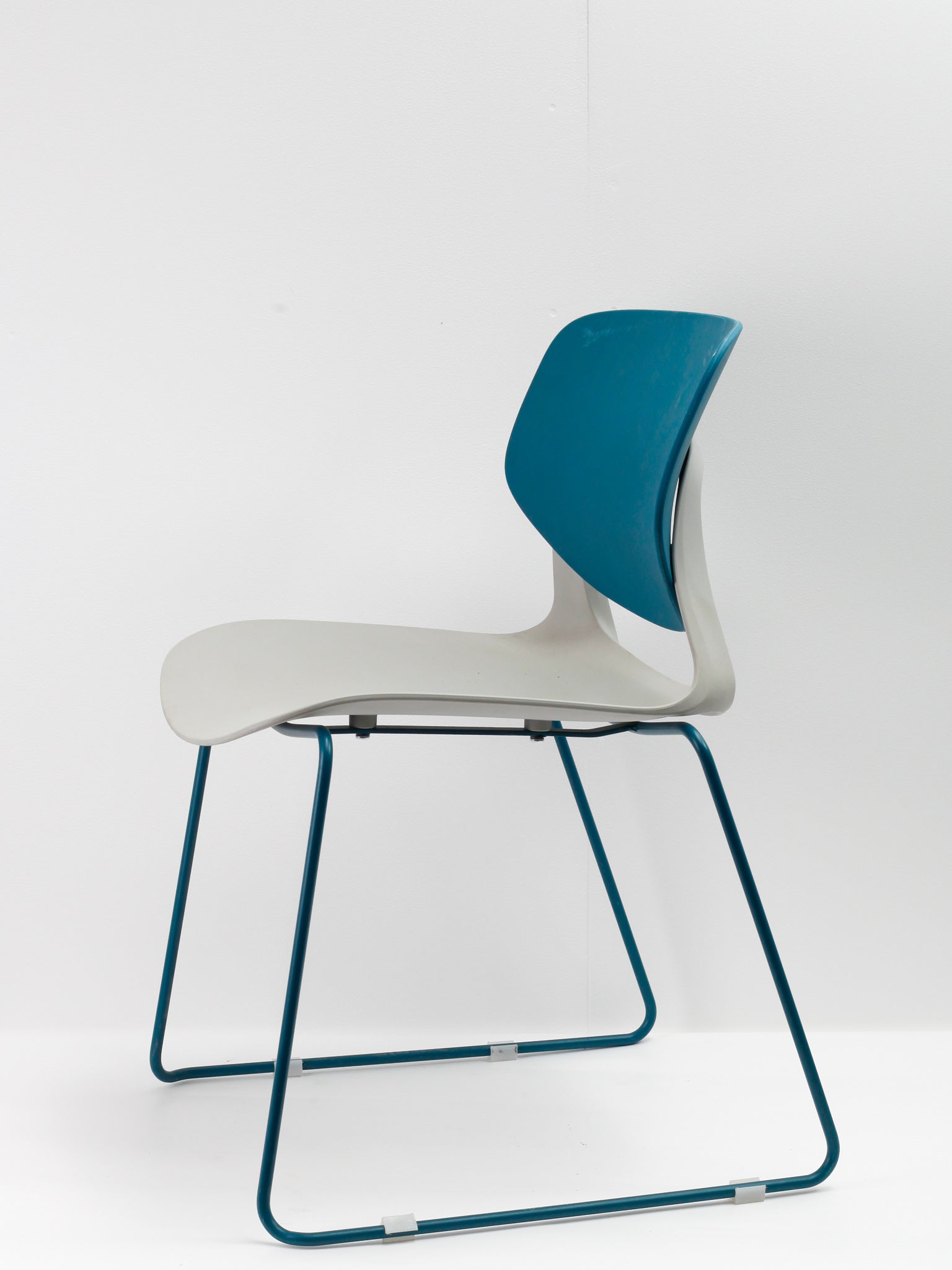 Blue & White Office Chair