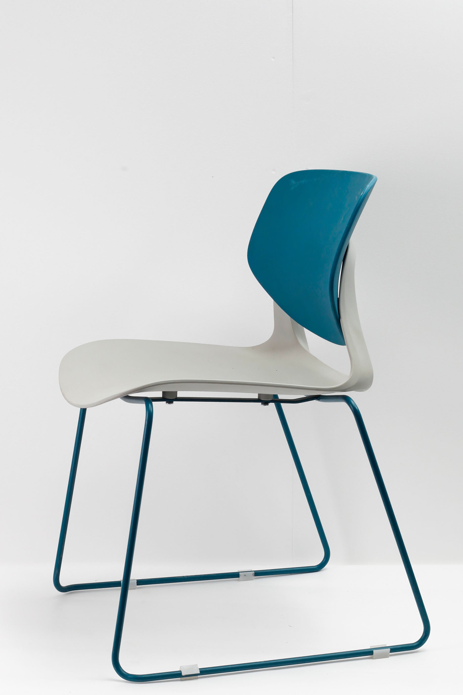 Blue & White Office Chair