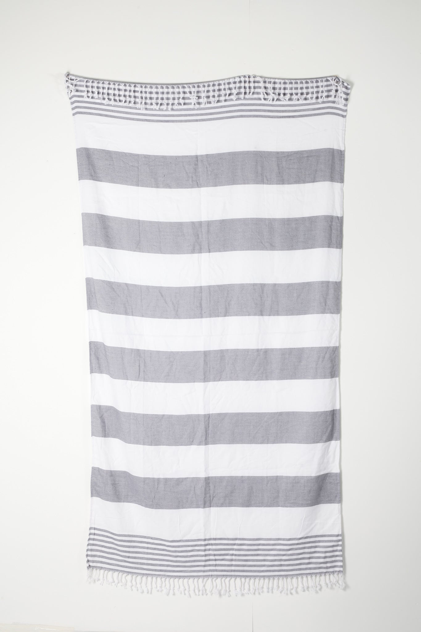 Blue & White Stripe Throw/Towel