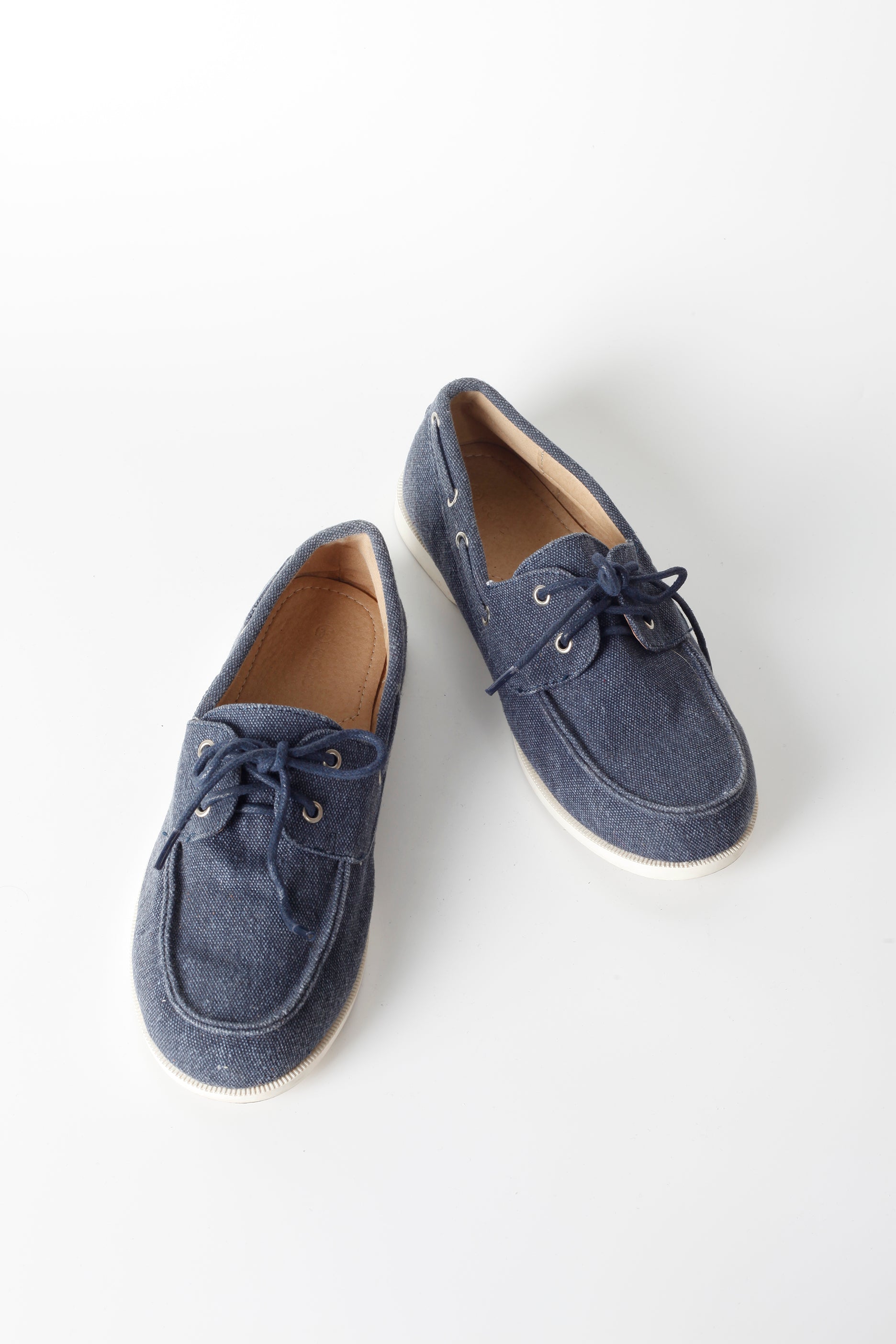 Boys Denim Boat Shoes