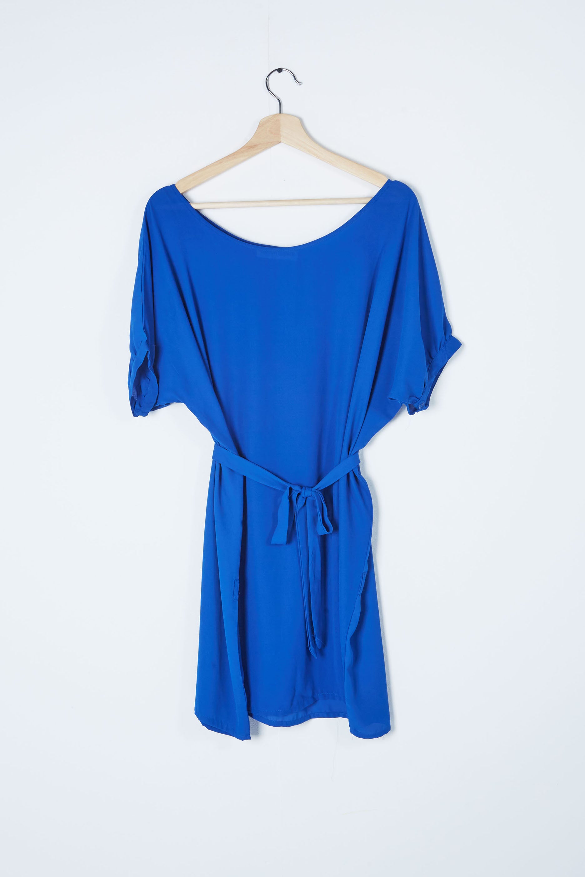 Belted Blue Dress (S/M)