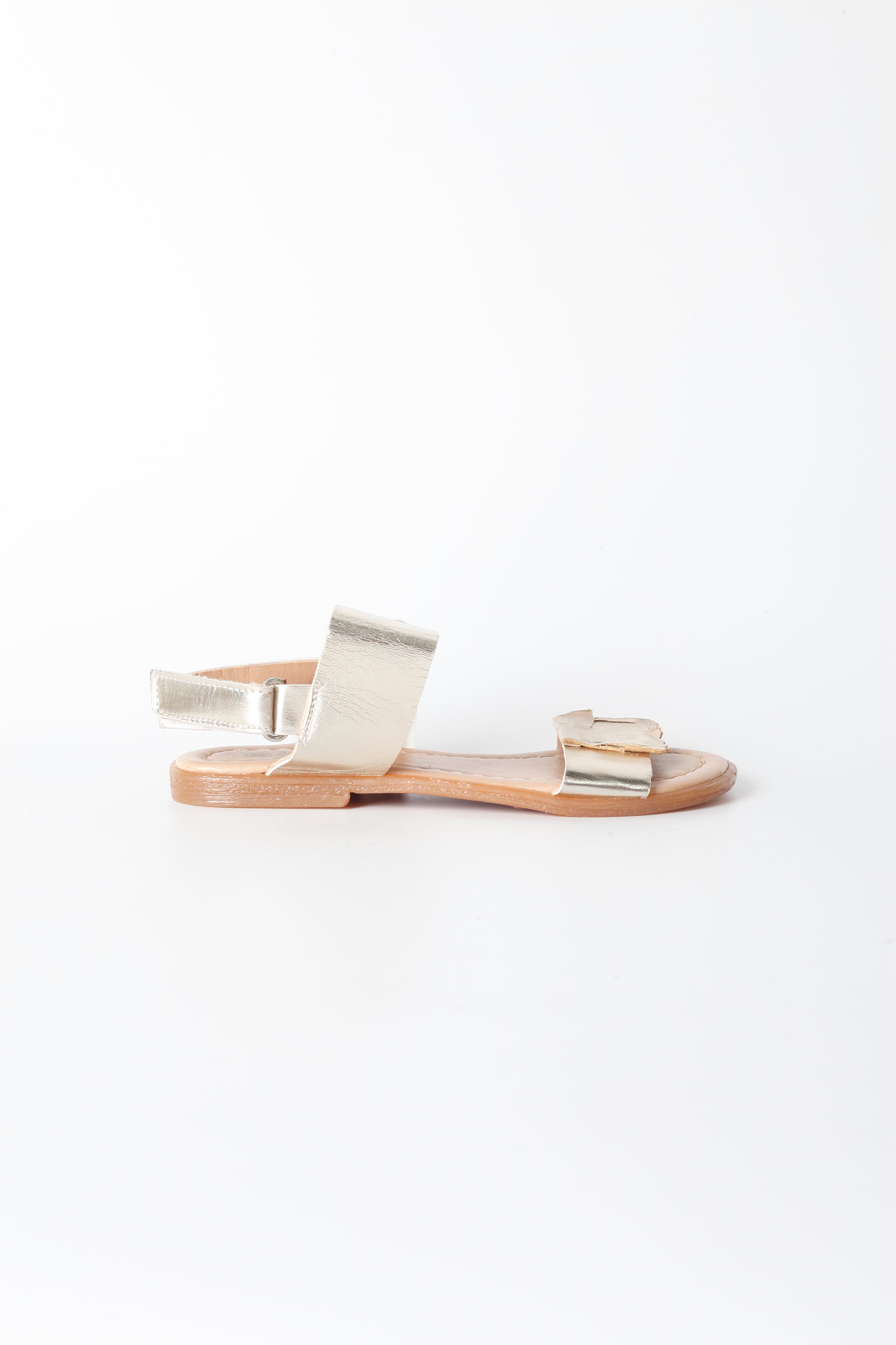 Girls Gold Sandals
