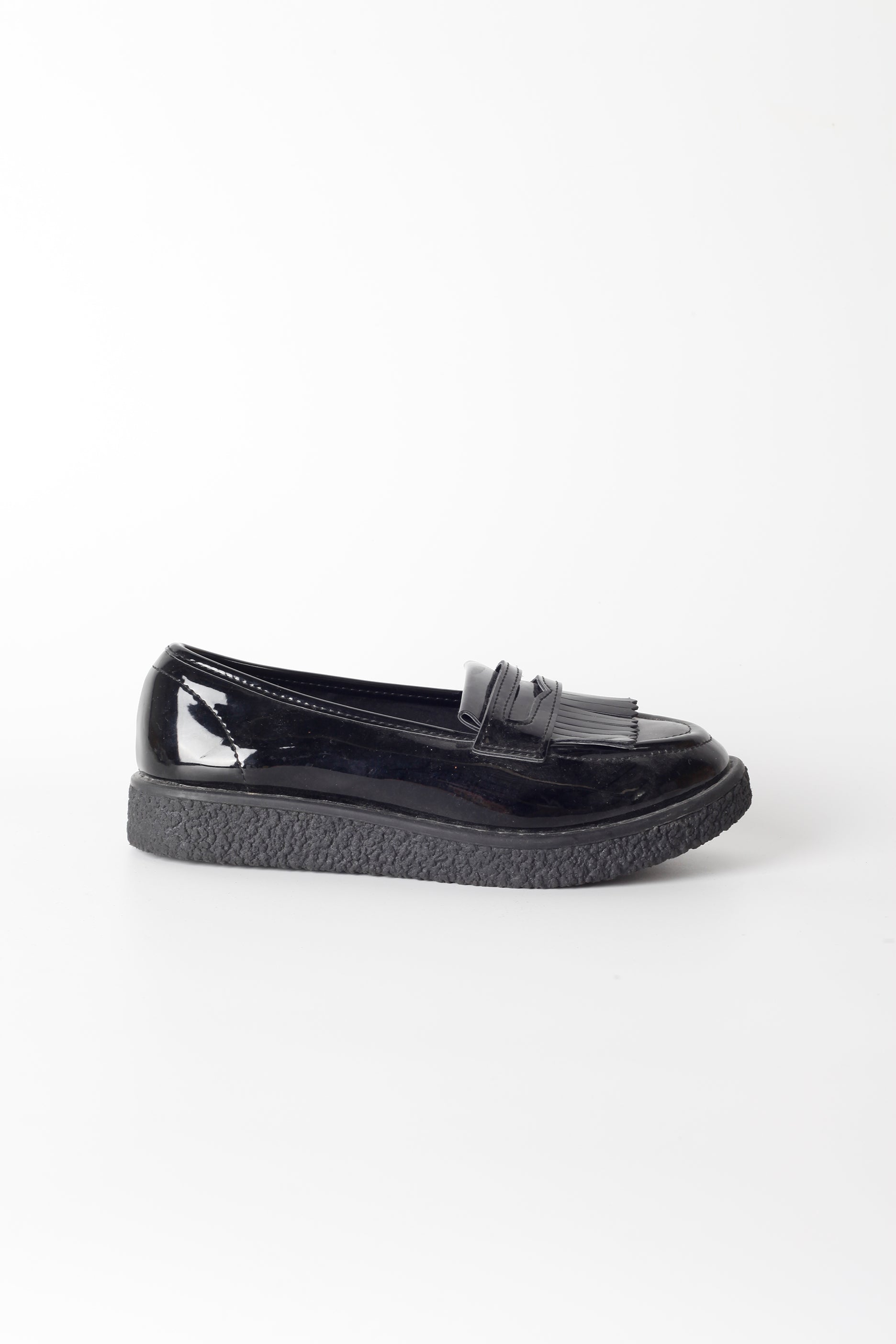 Girls Patent Loather