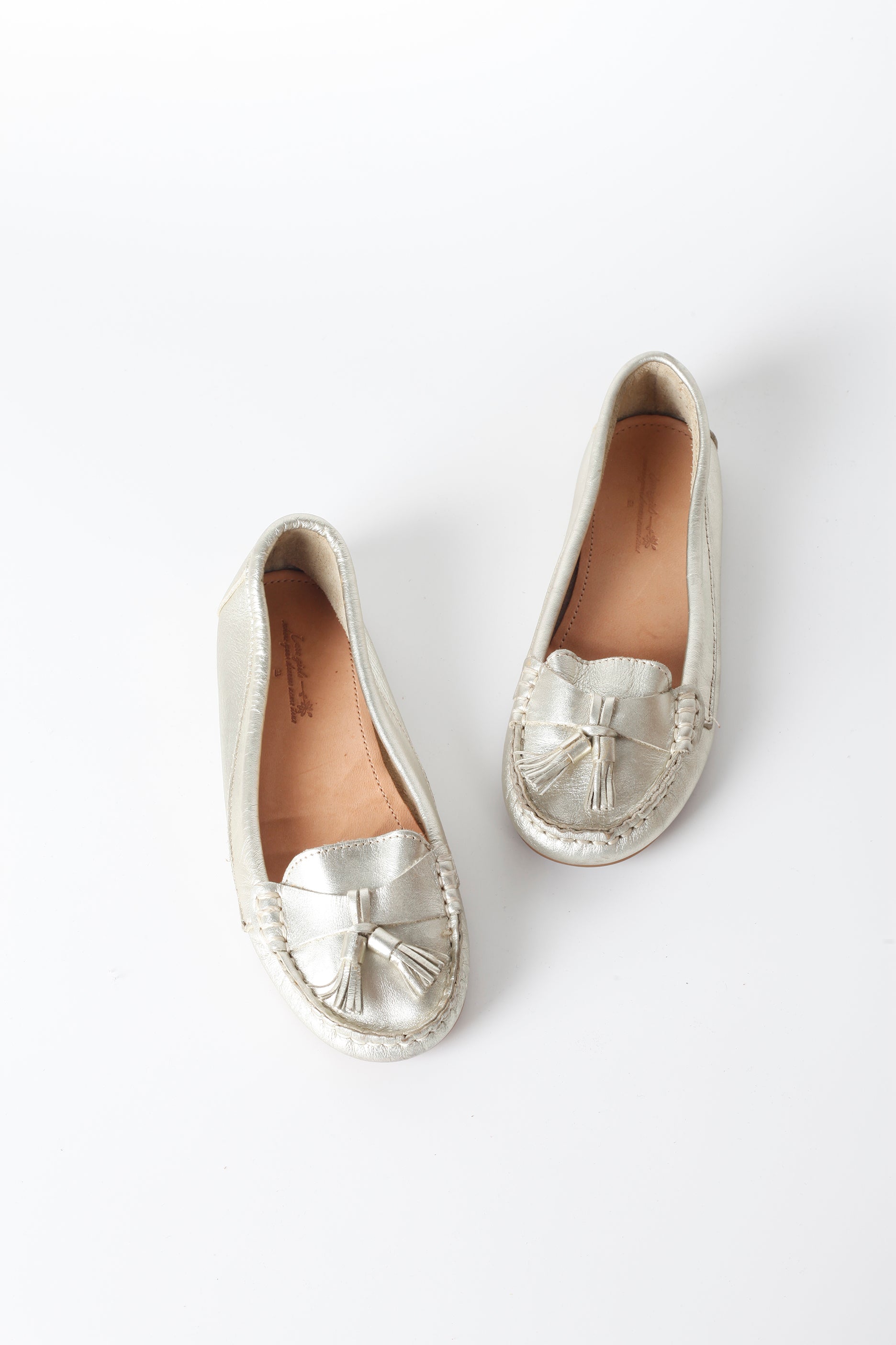 Girls Silver Gold Loather with Tassel