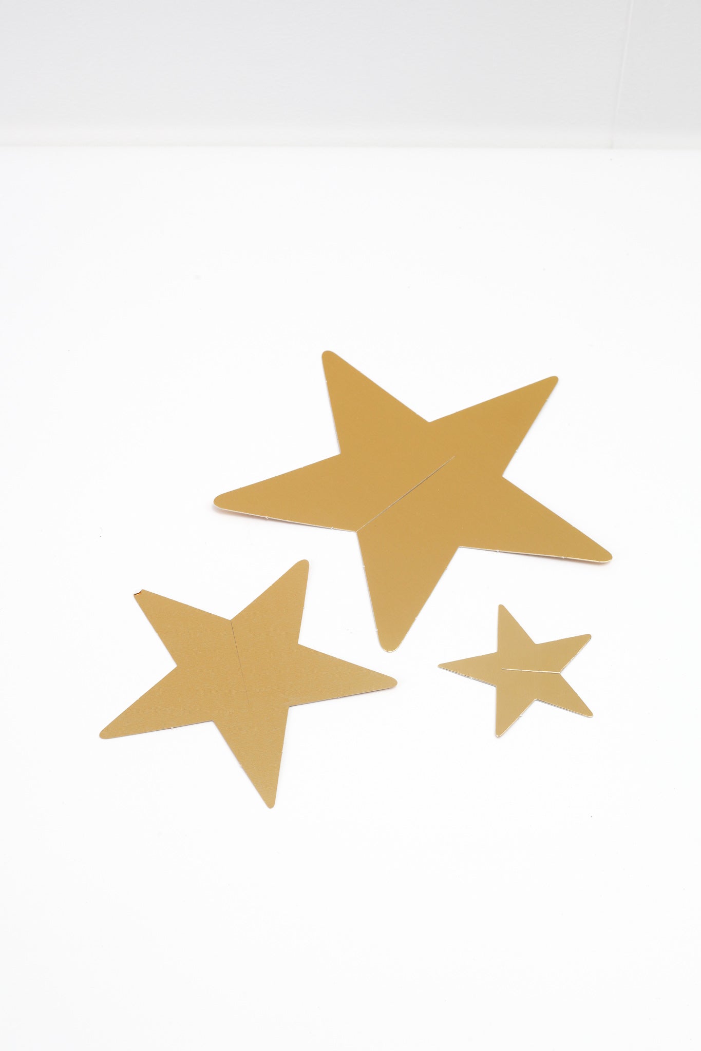 Silver & Gold Paper Decorative Stars