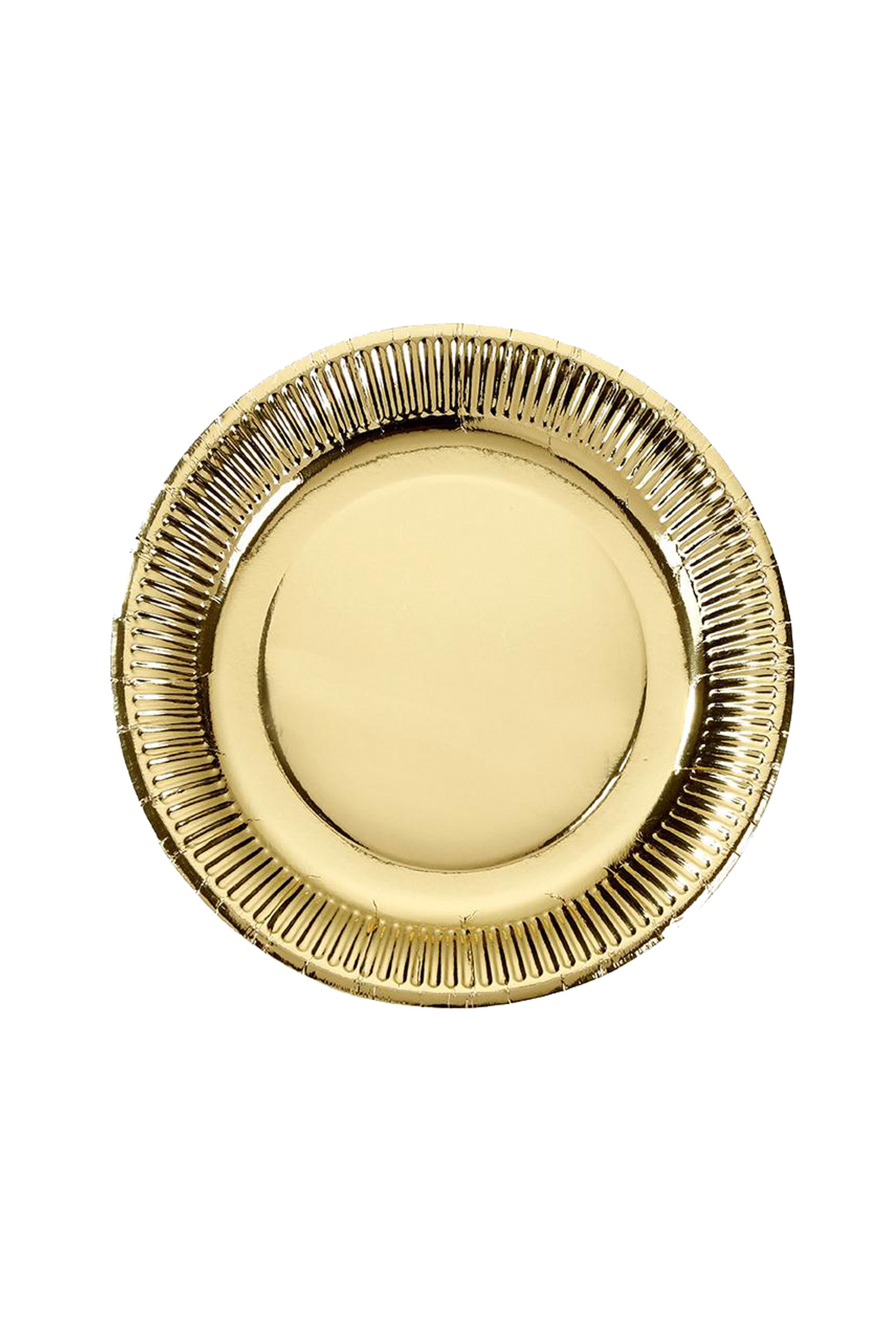 Gold Ceramic Plate