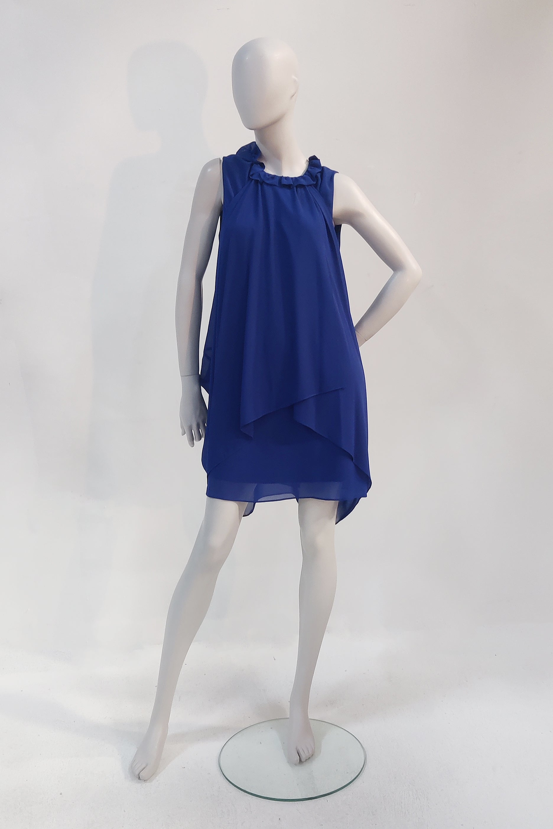 Draped Blue Dress (Eu38)