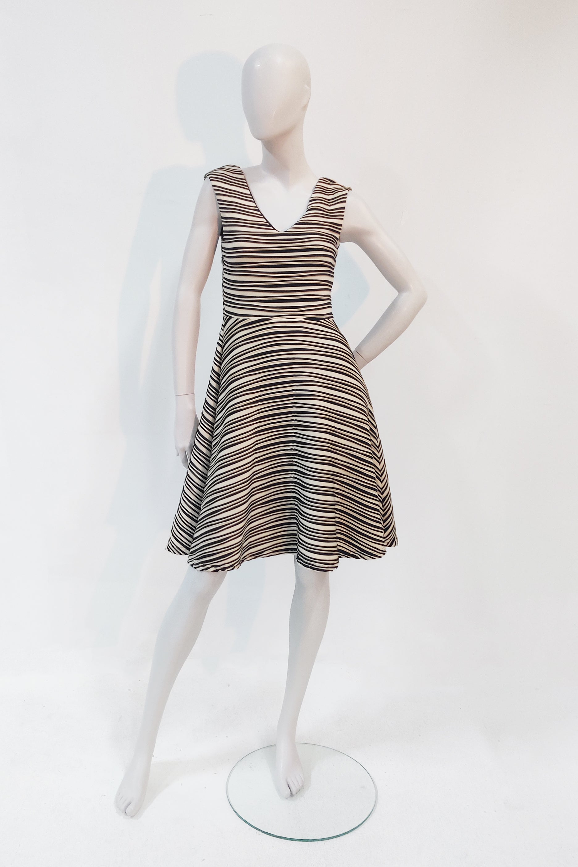 Striped Short Dress (M)