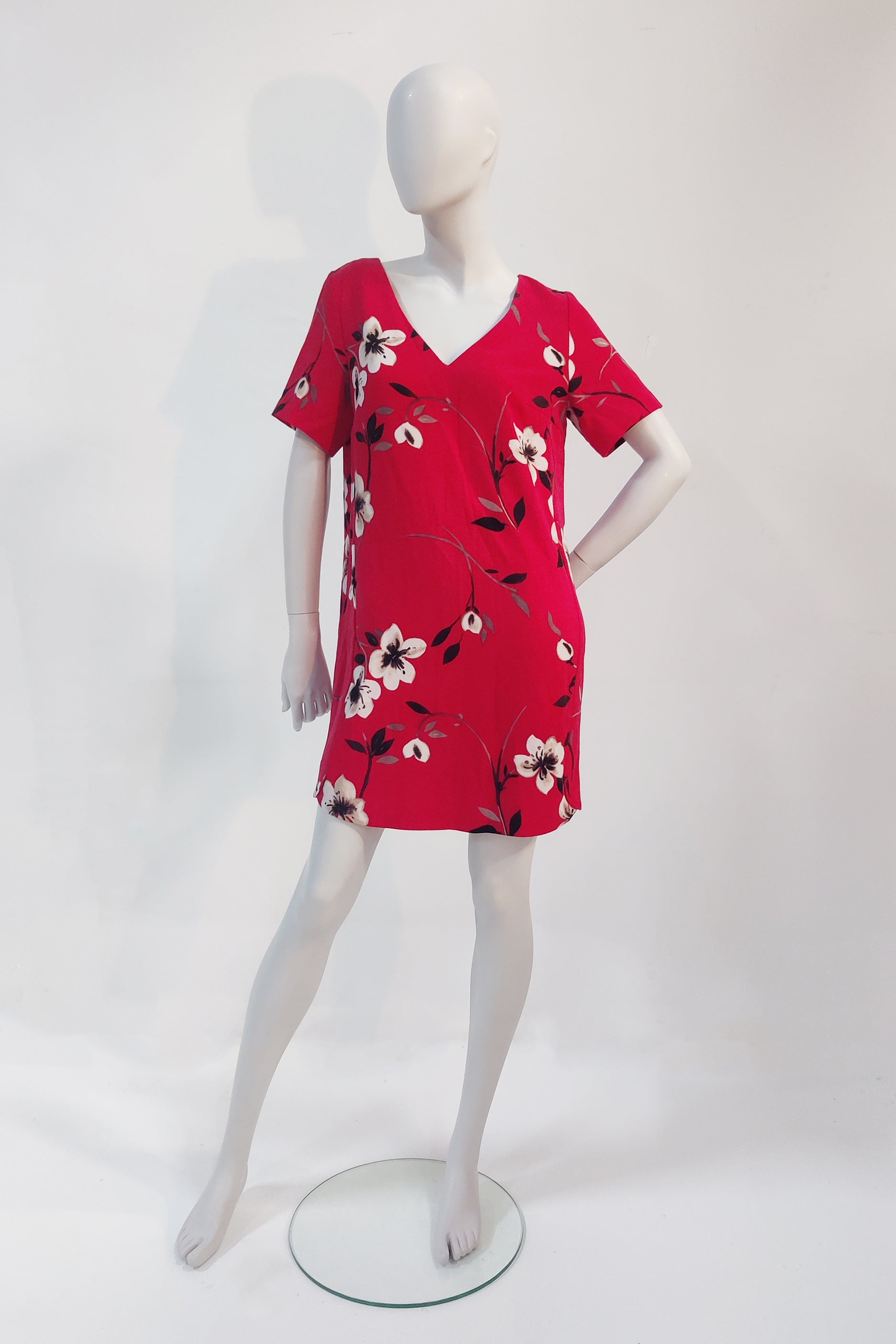 Red Floral Dress (Eu40)