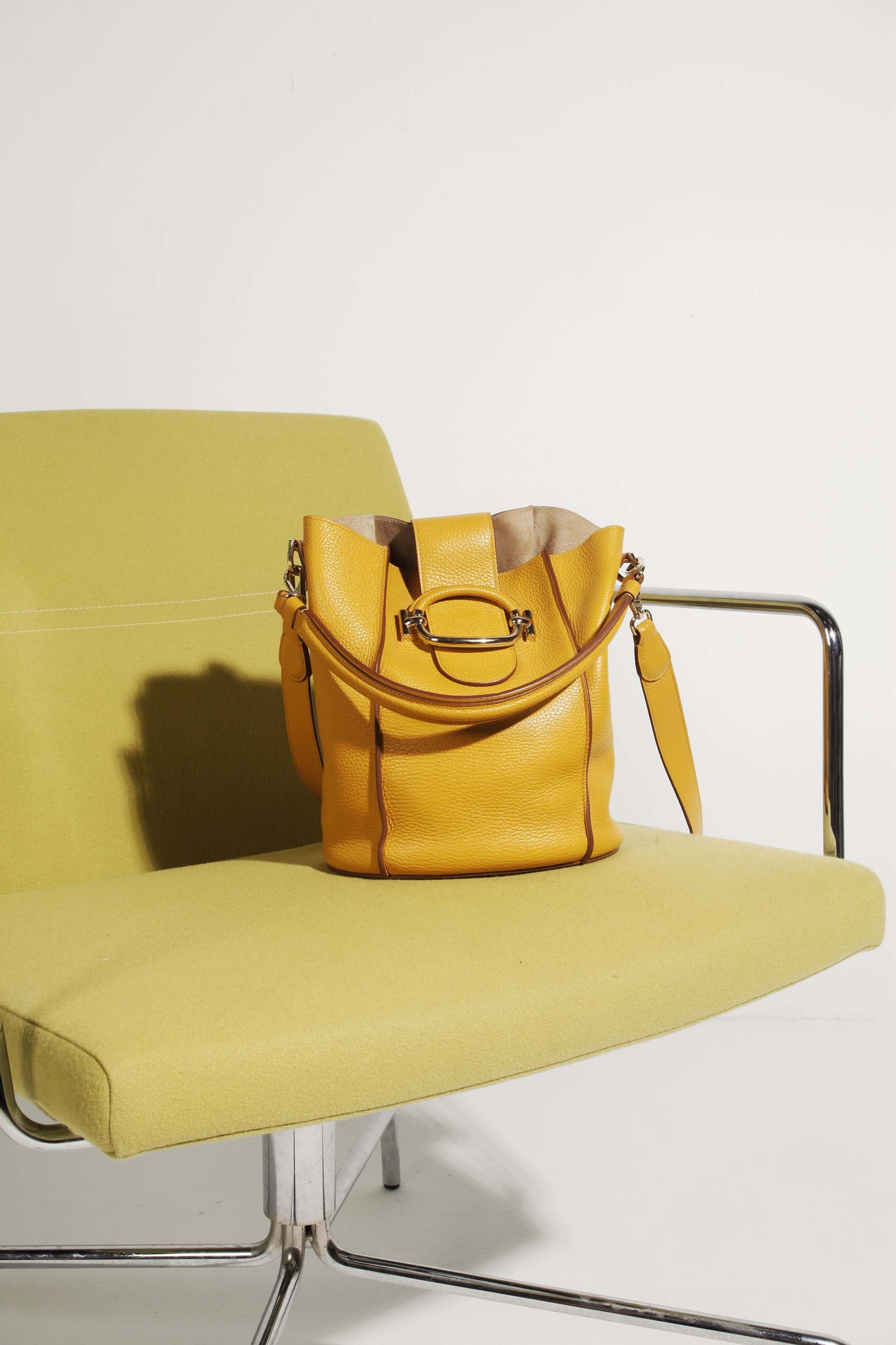 Yellow Tod's Shoulder Bag