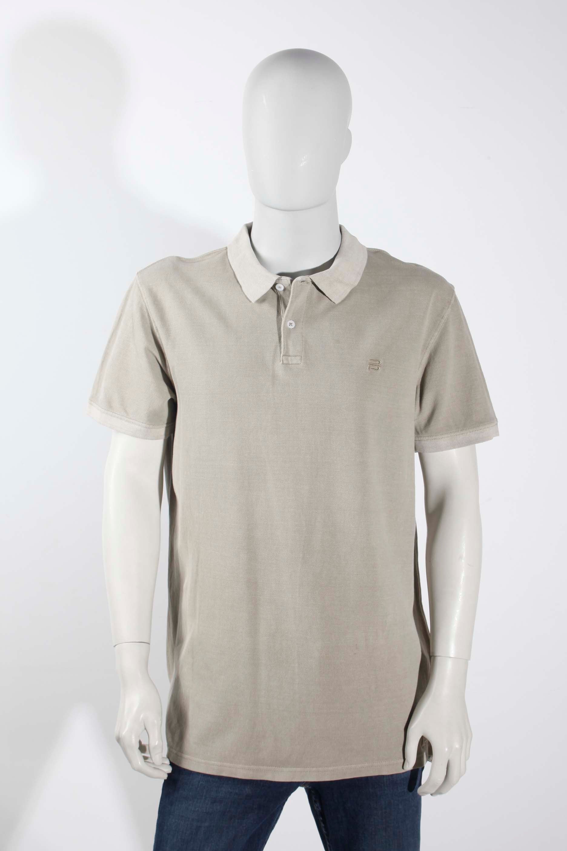 Mens Grey Polo Shirt (XLarge)