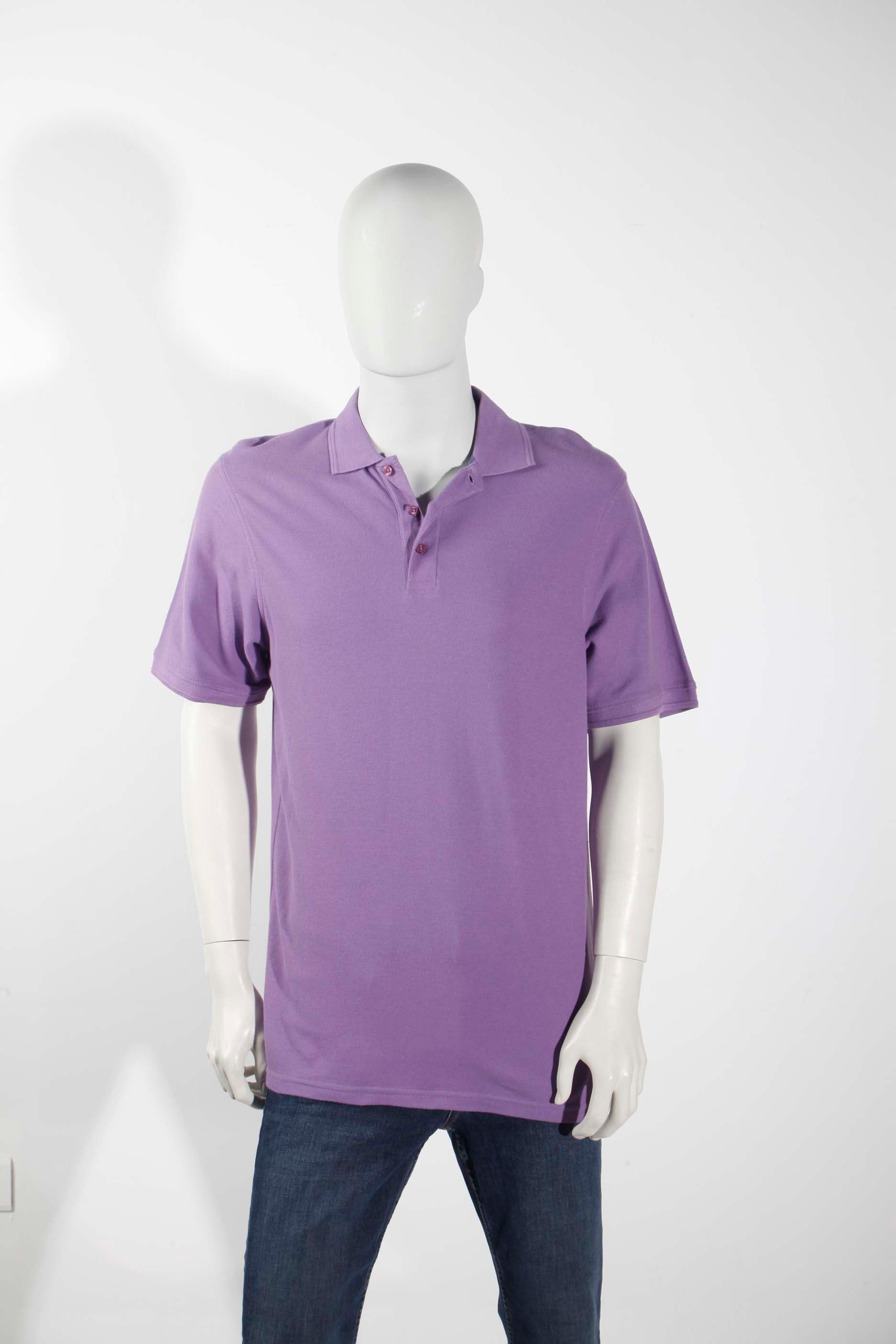 Mens Purple Polo Shirt (small/medium)