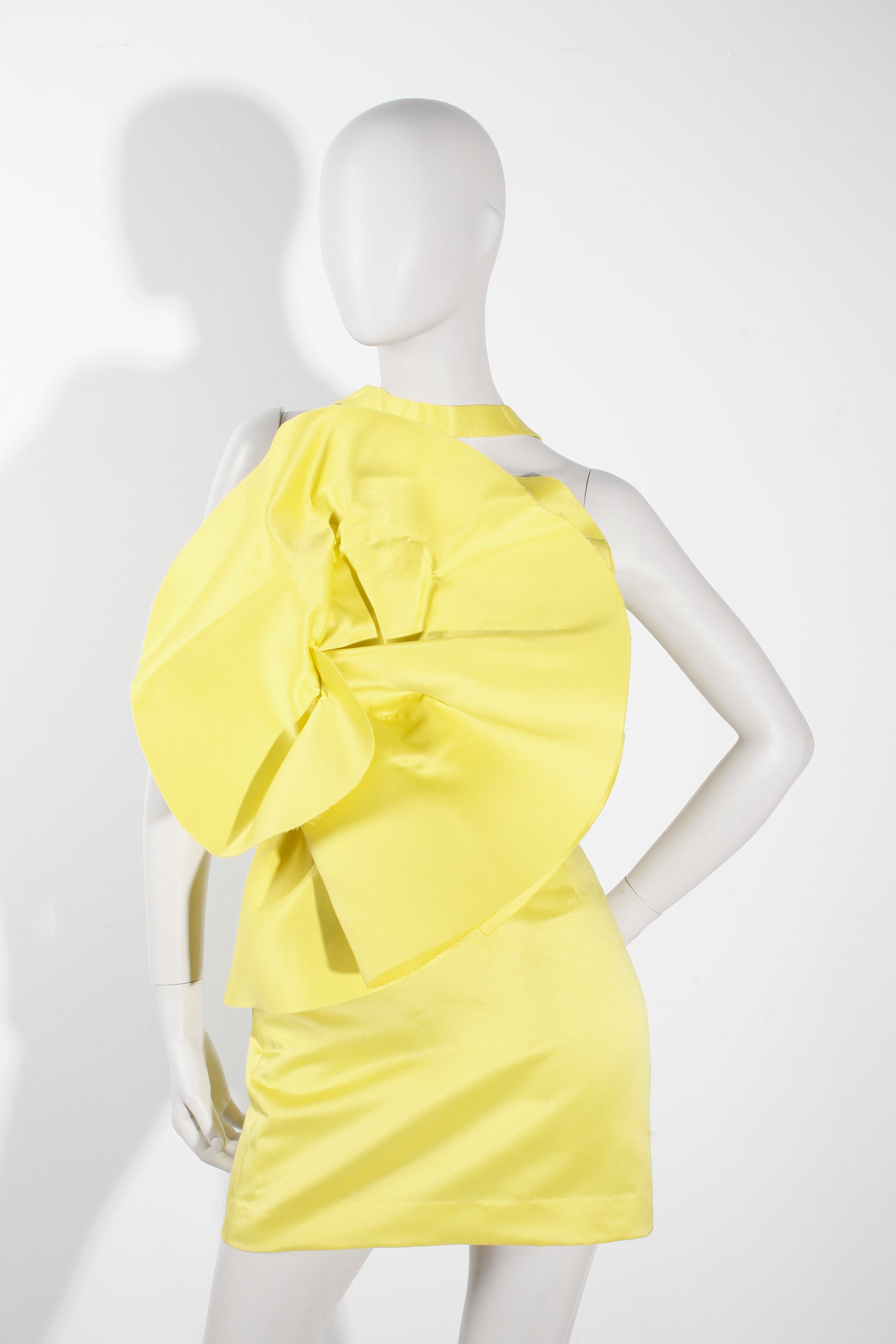 Zara Limited Edition Neon Yellow Dress (XSmall)