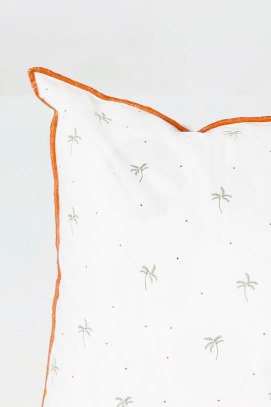 Palm Tree Printed Cushion