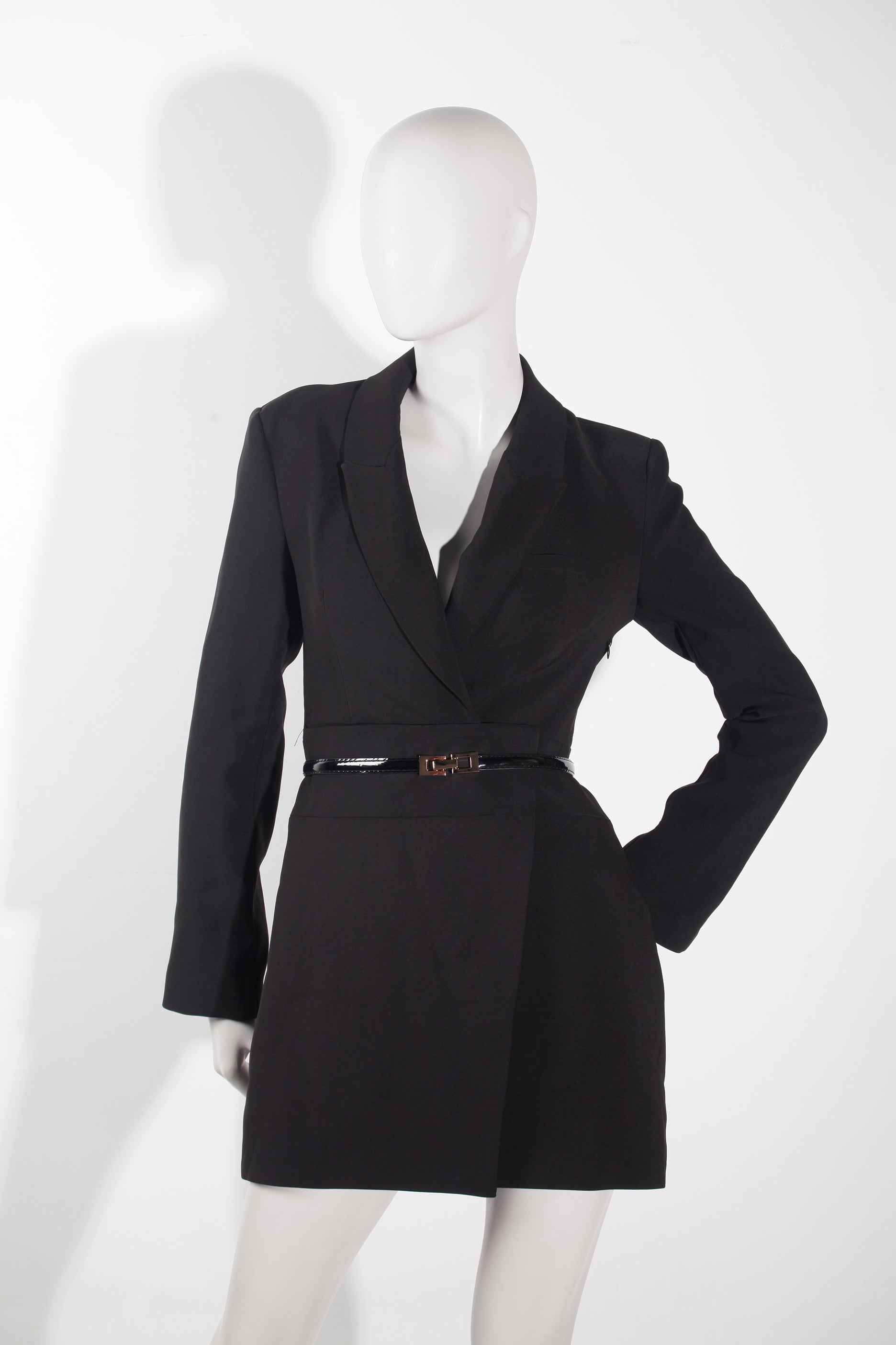 Black Tuxedo Dress (Eu36-38)