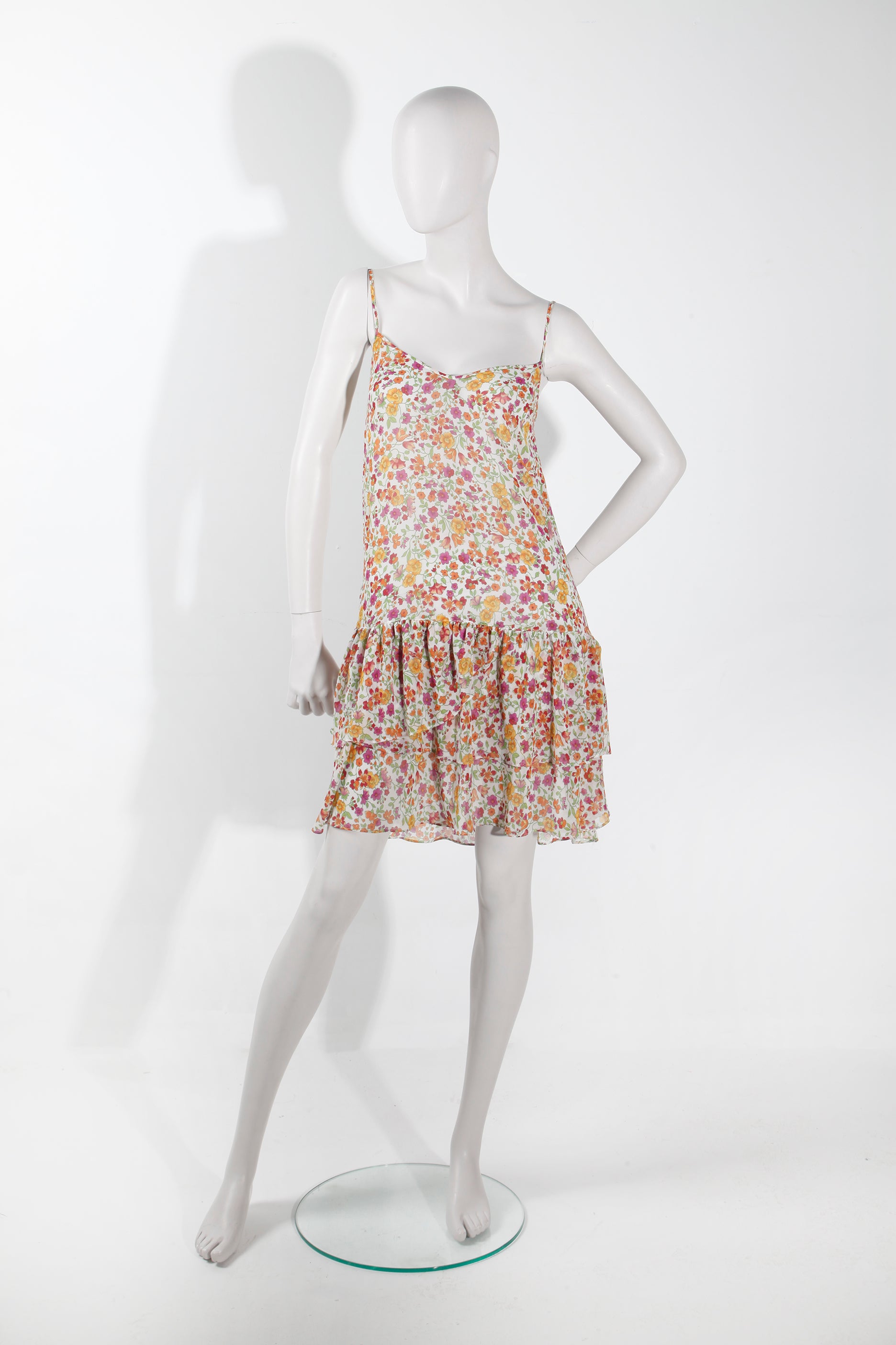 Floral Print Mini Dress