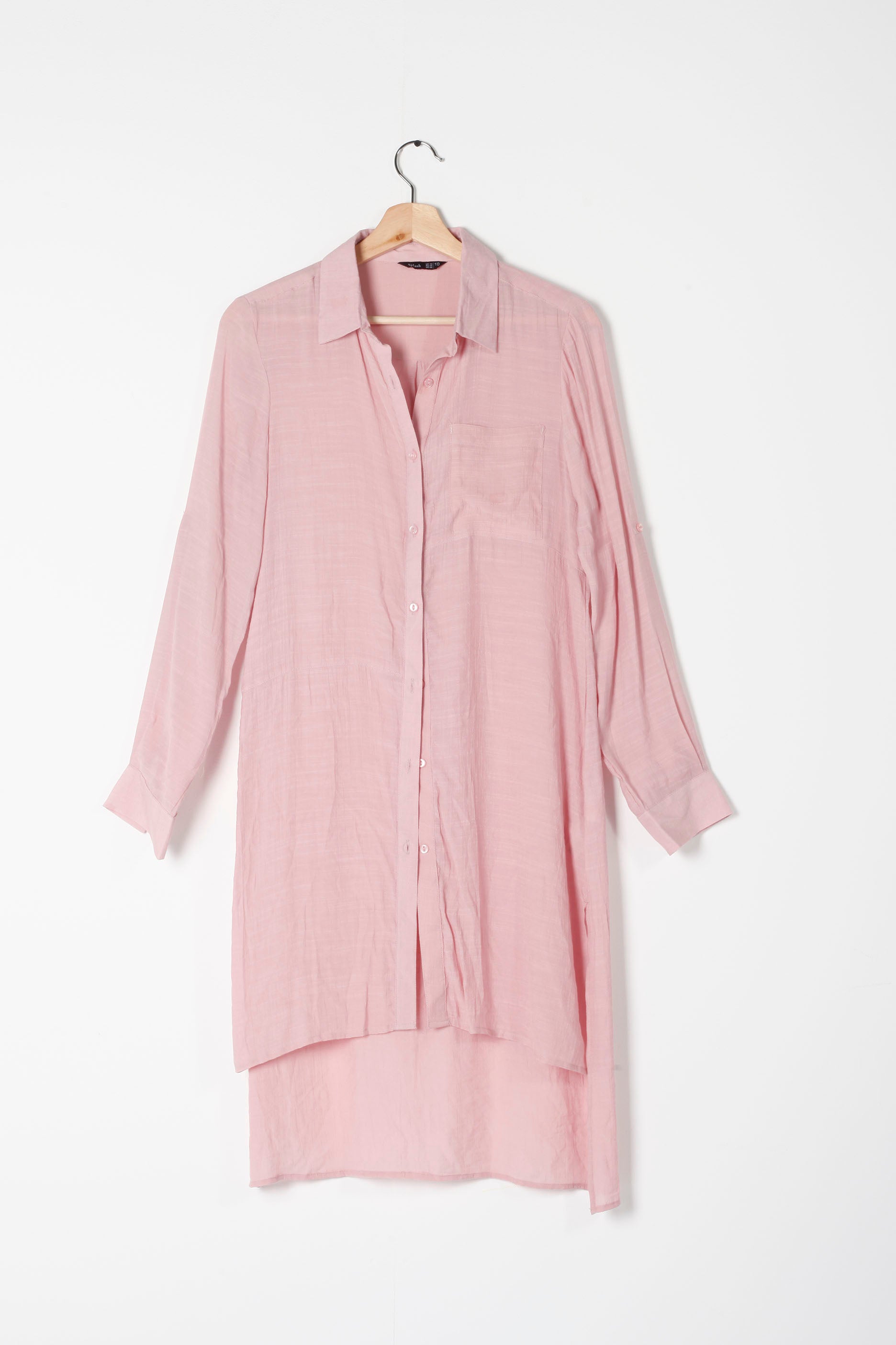 Pink Oversized Shirt