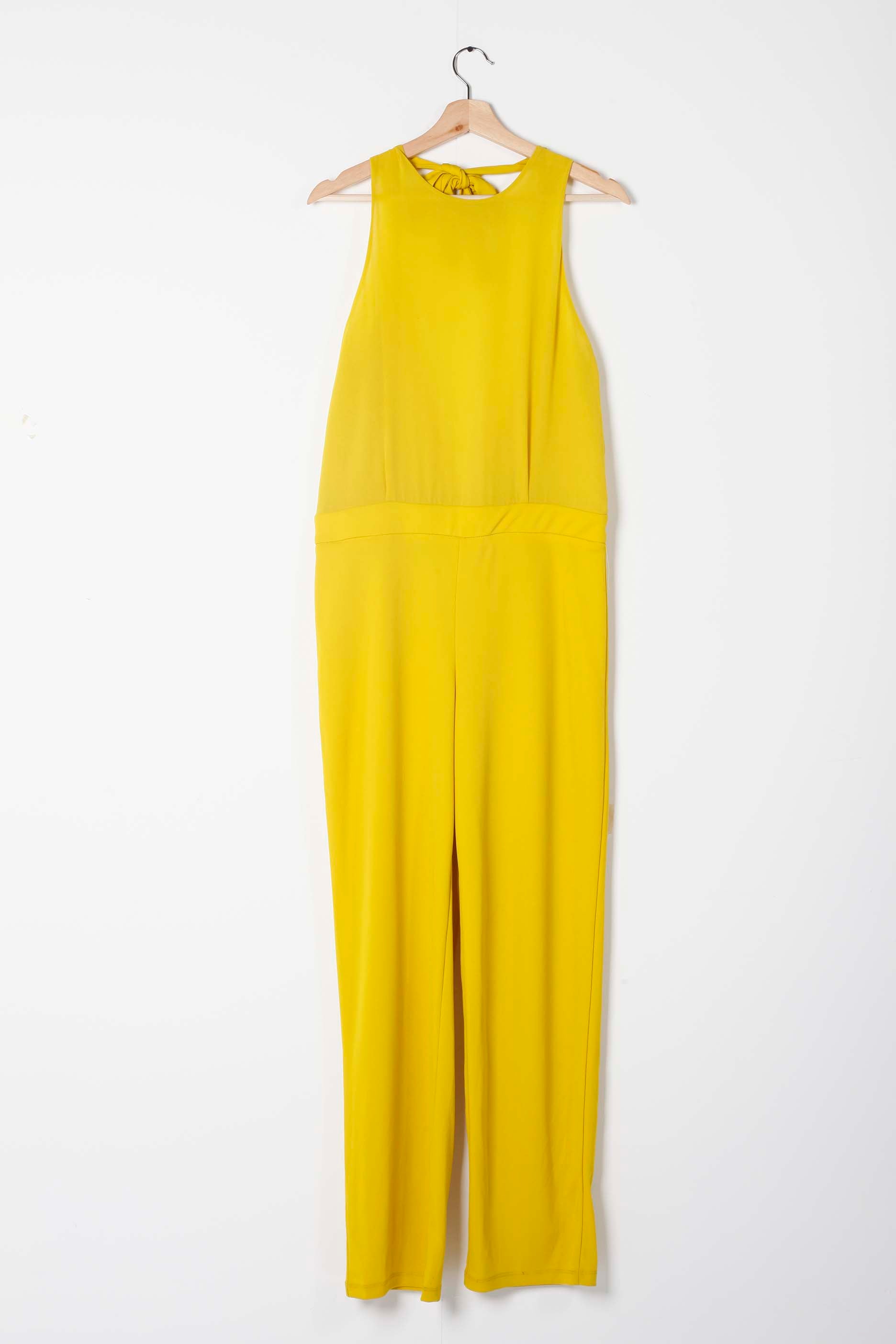 Bright Yellow Jumpsuit