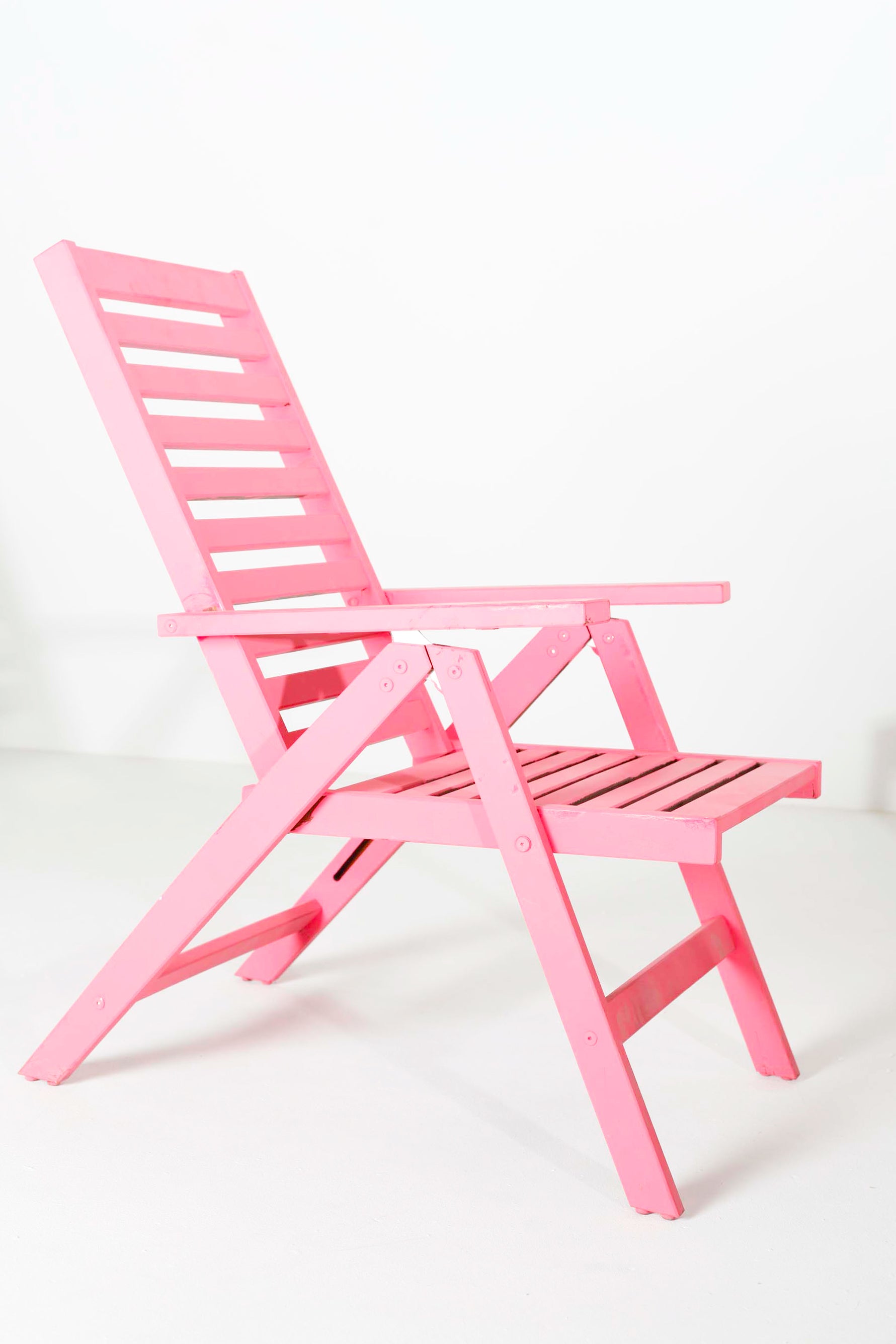 Pink Deck Chair