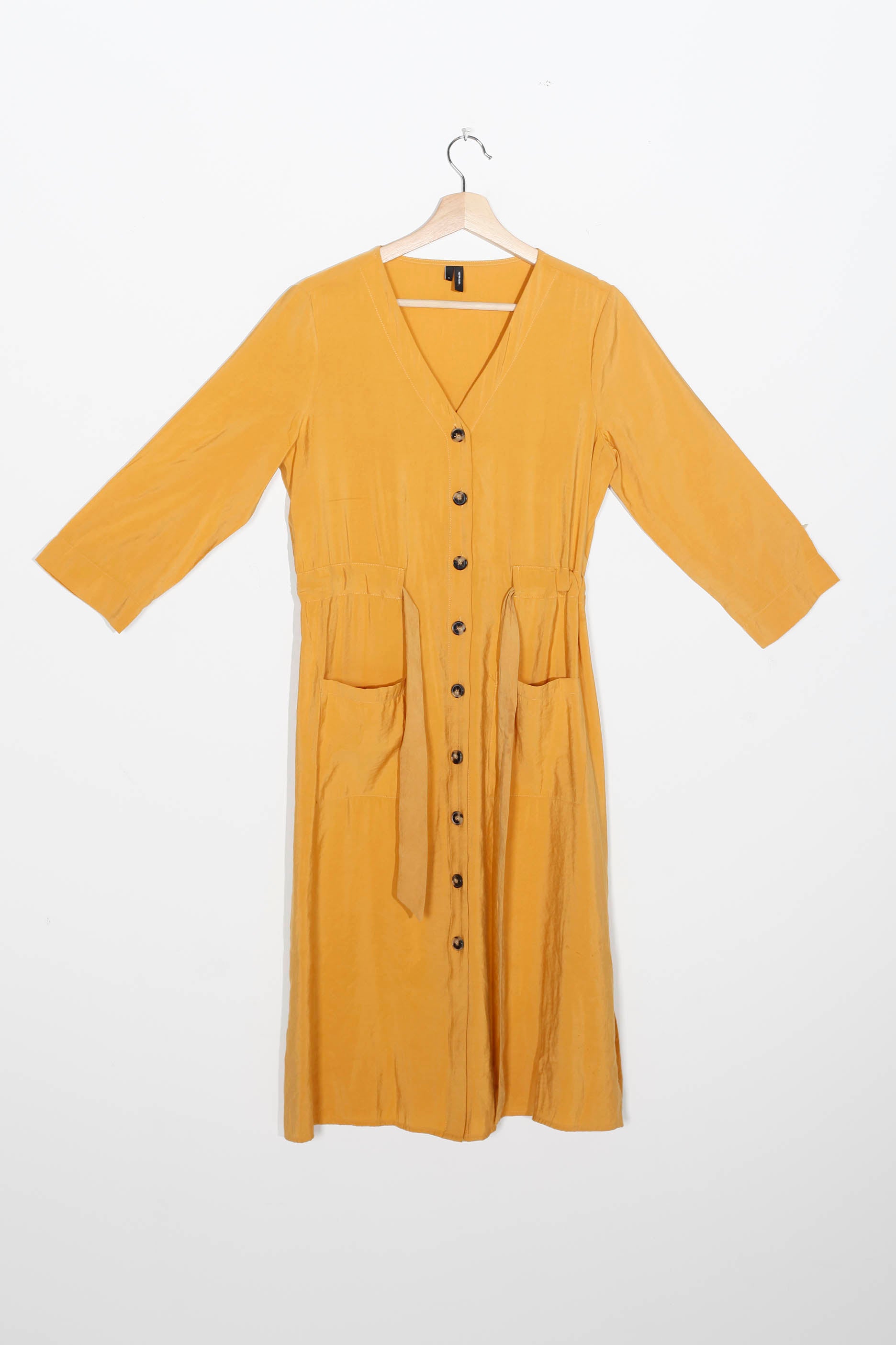 Mustard Yellow Shirt Dress (Eu38)