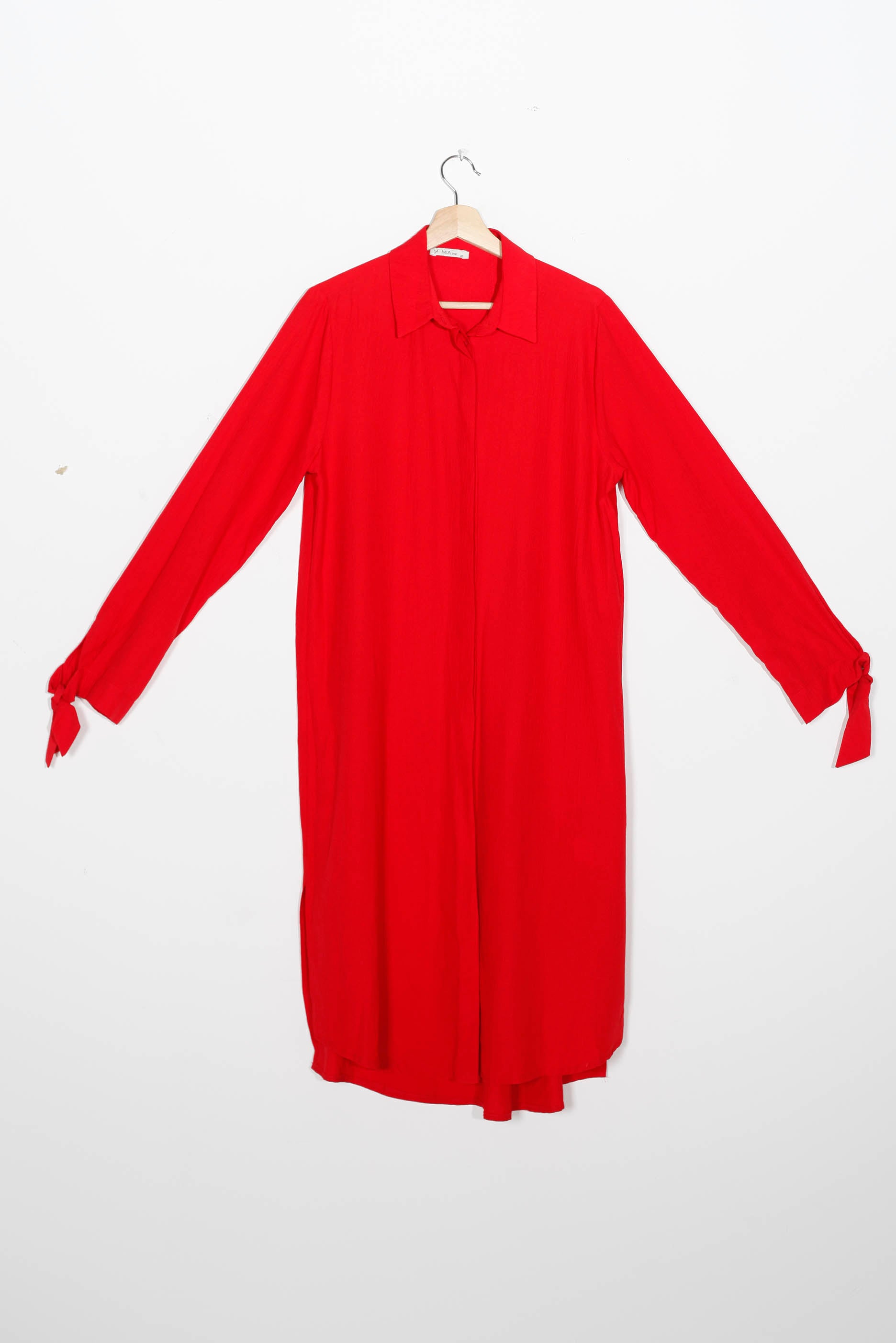 Red Shirt Dress (medium)