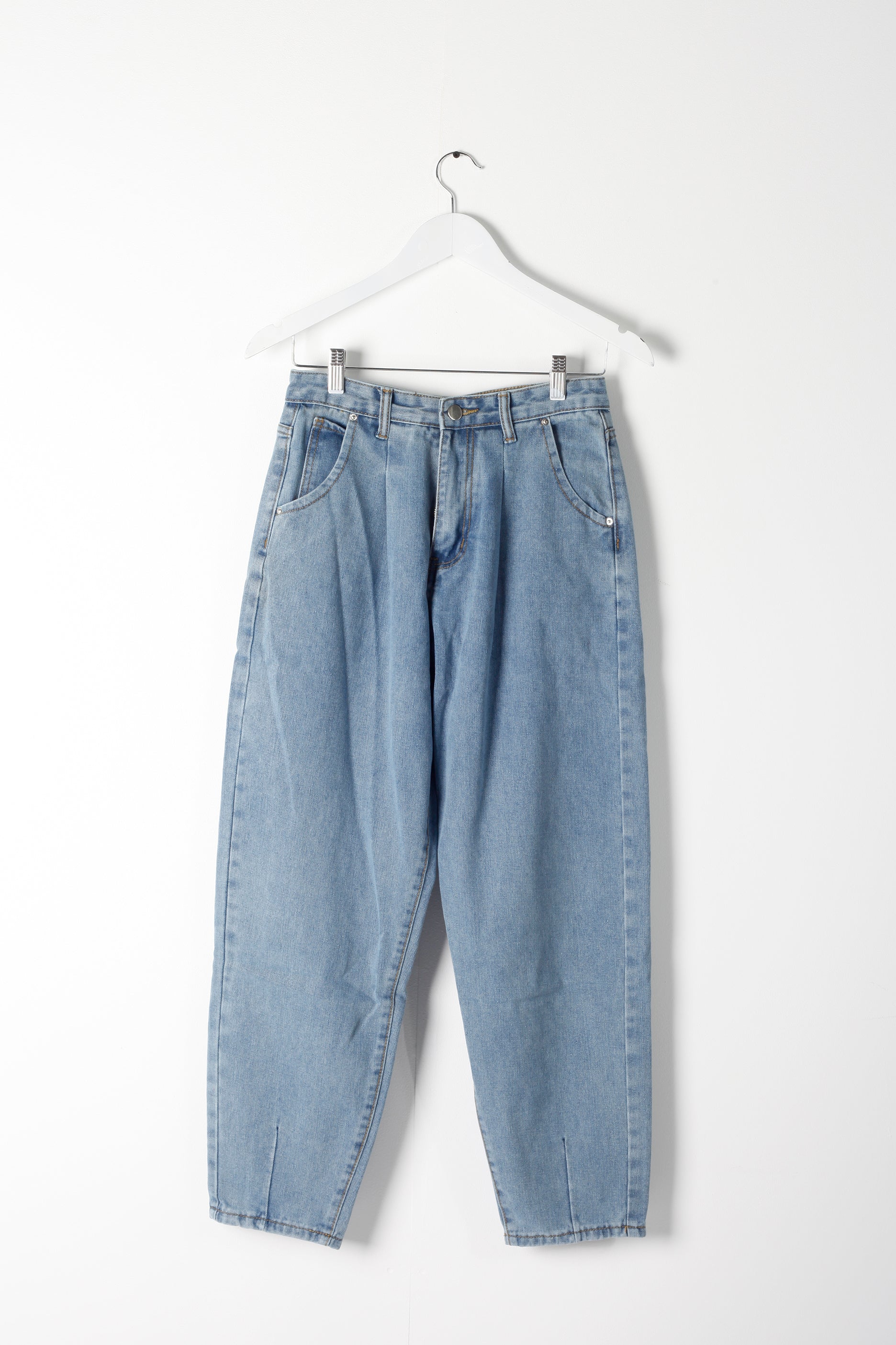 Light Blue Denim Mom Jeans