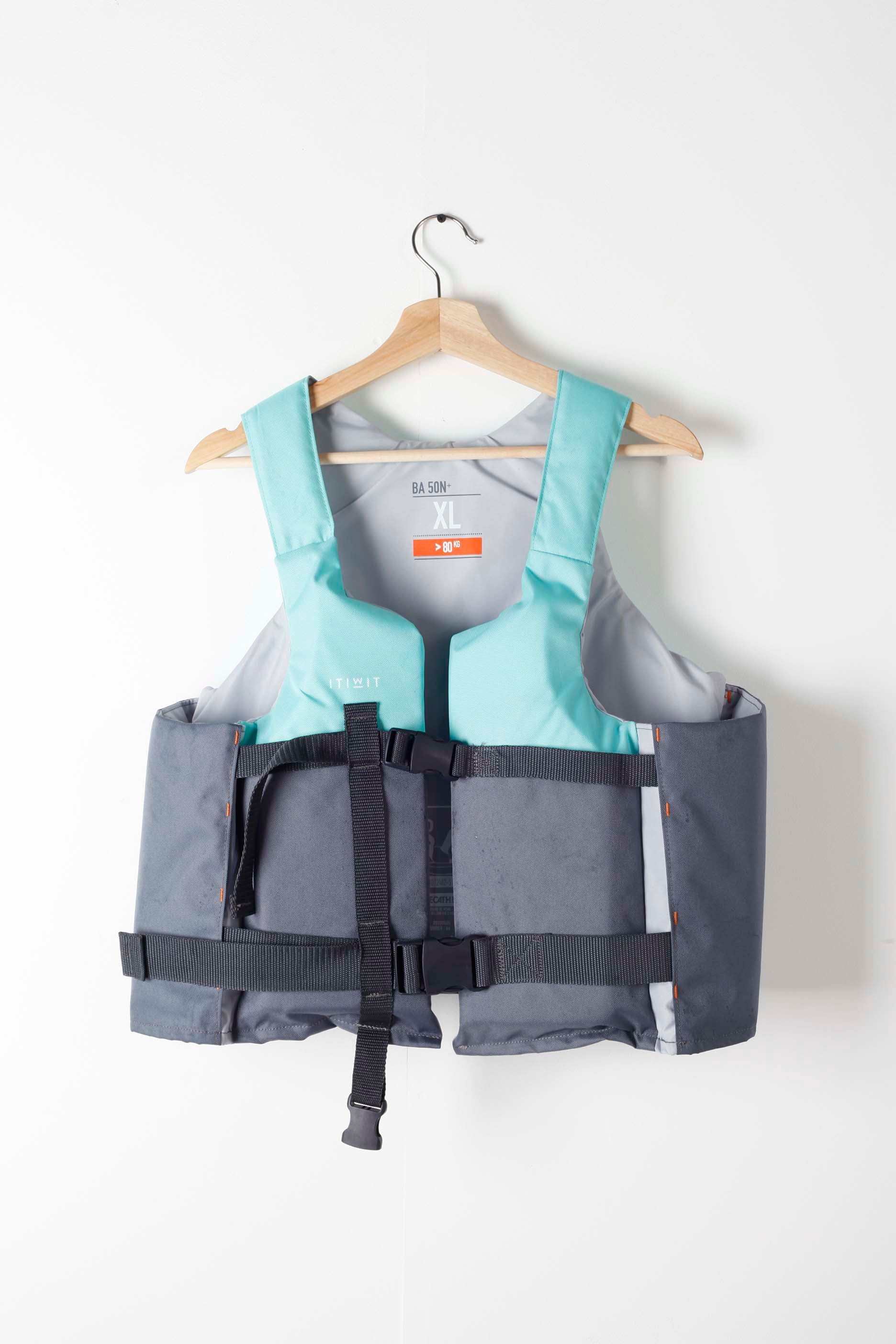 Mint and Grey Life Jacket