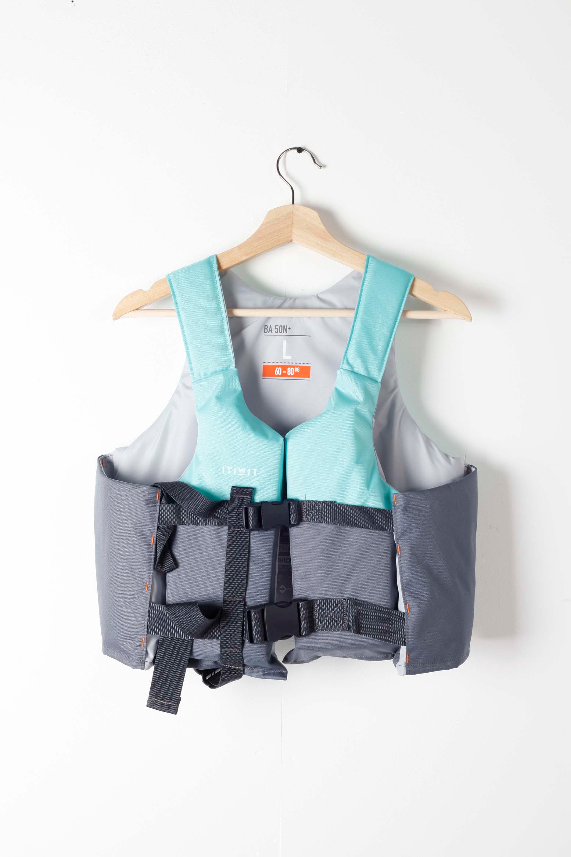 Mint and Grey Life Jacket