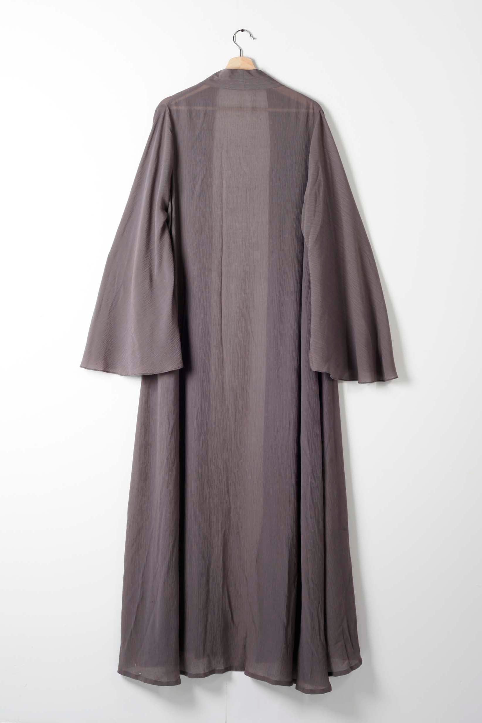 Purple-Grey Abaya