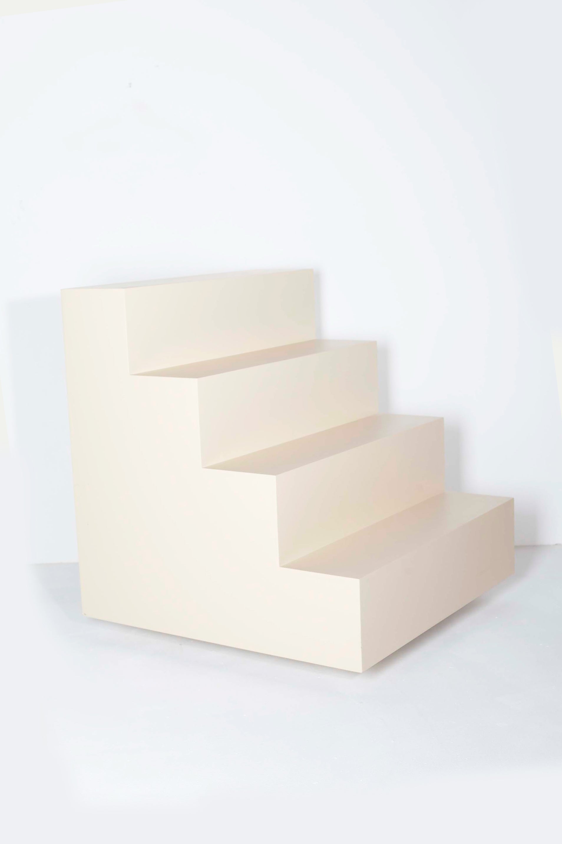 Beige Block Stairs for Product & Still Life