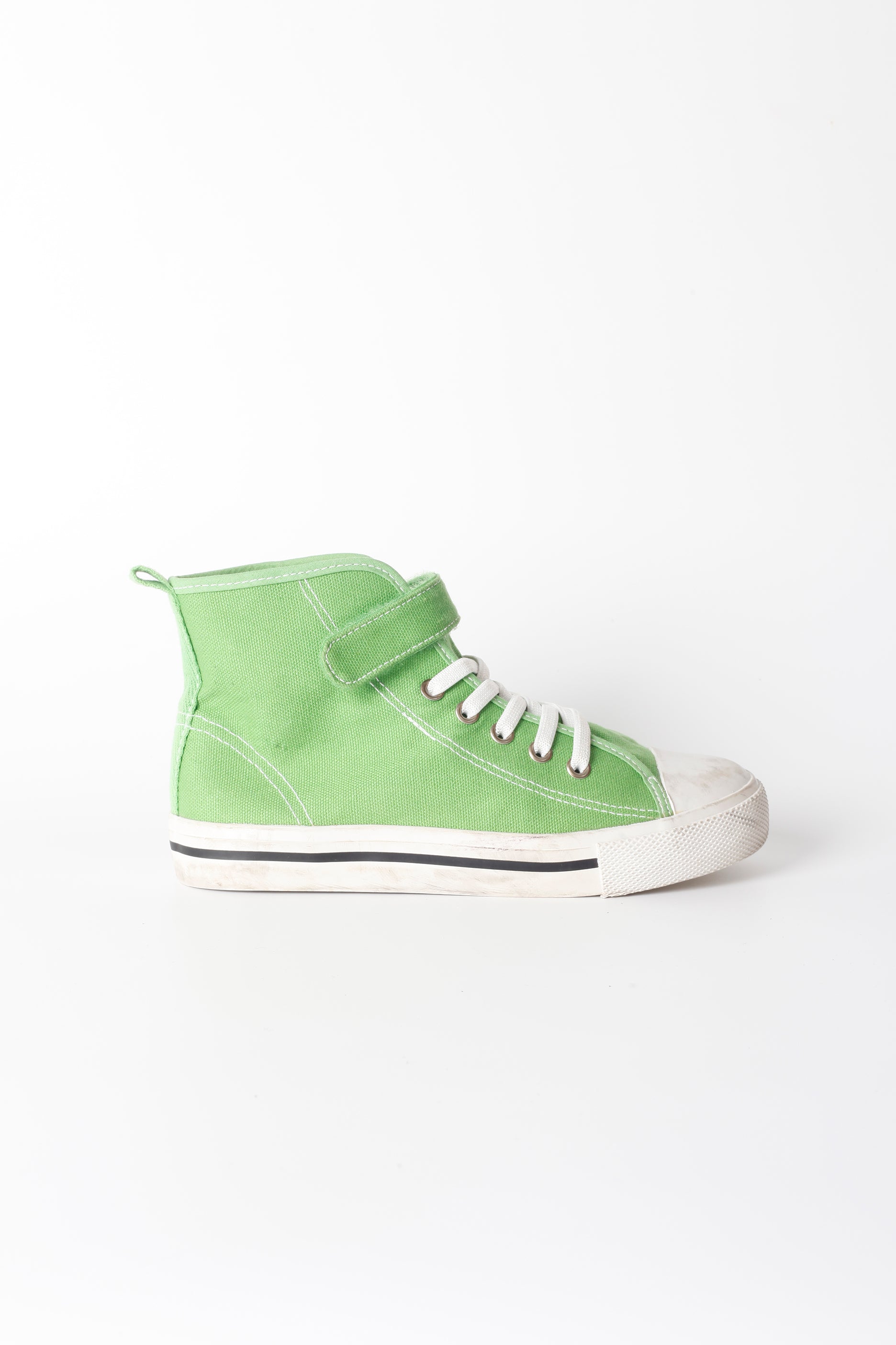 Kids Green High Top Sneakers