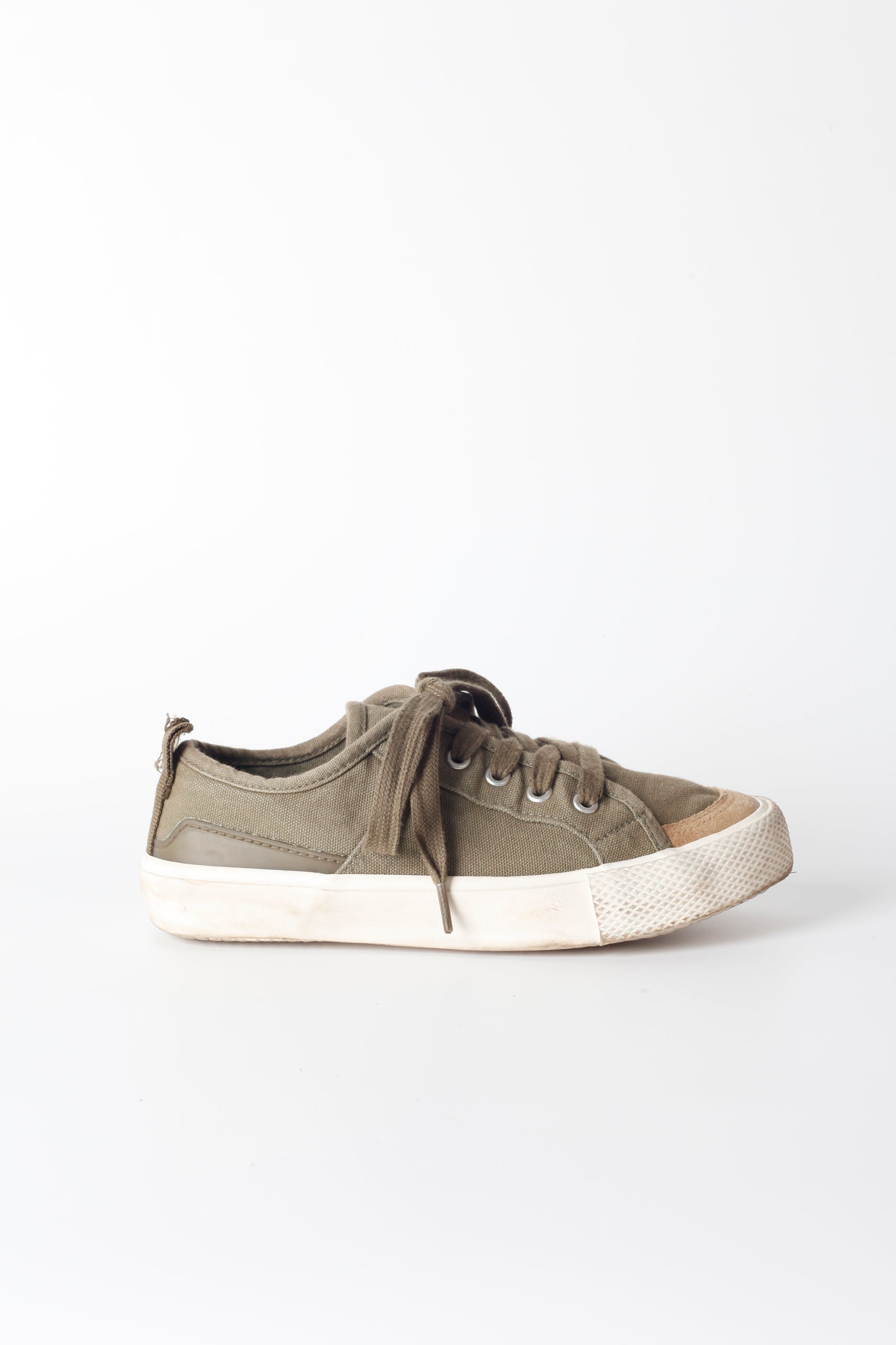 Kids Khaki Green Sneaker