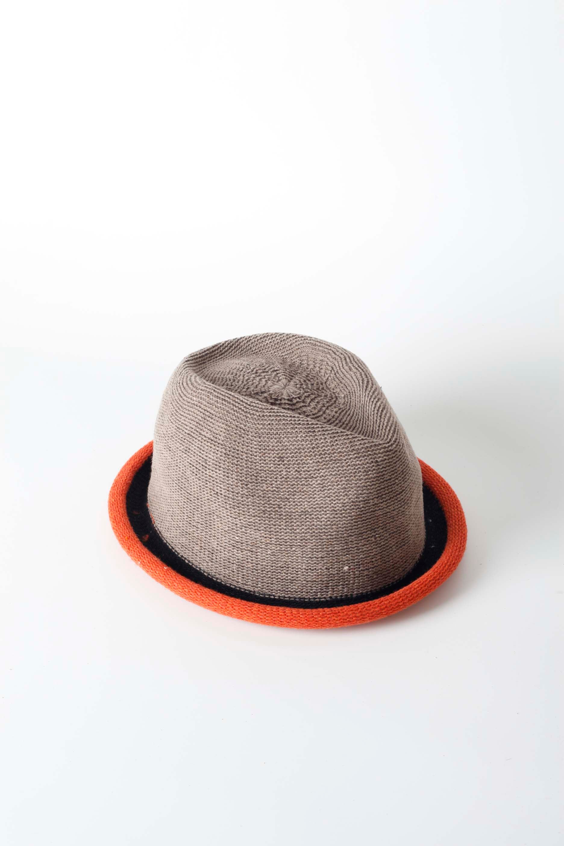 Kids Two-Tone Knit Hat