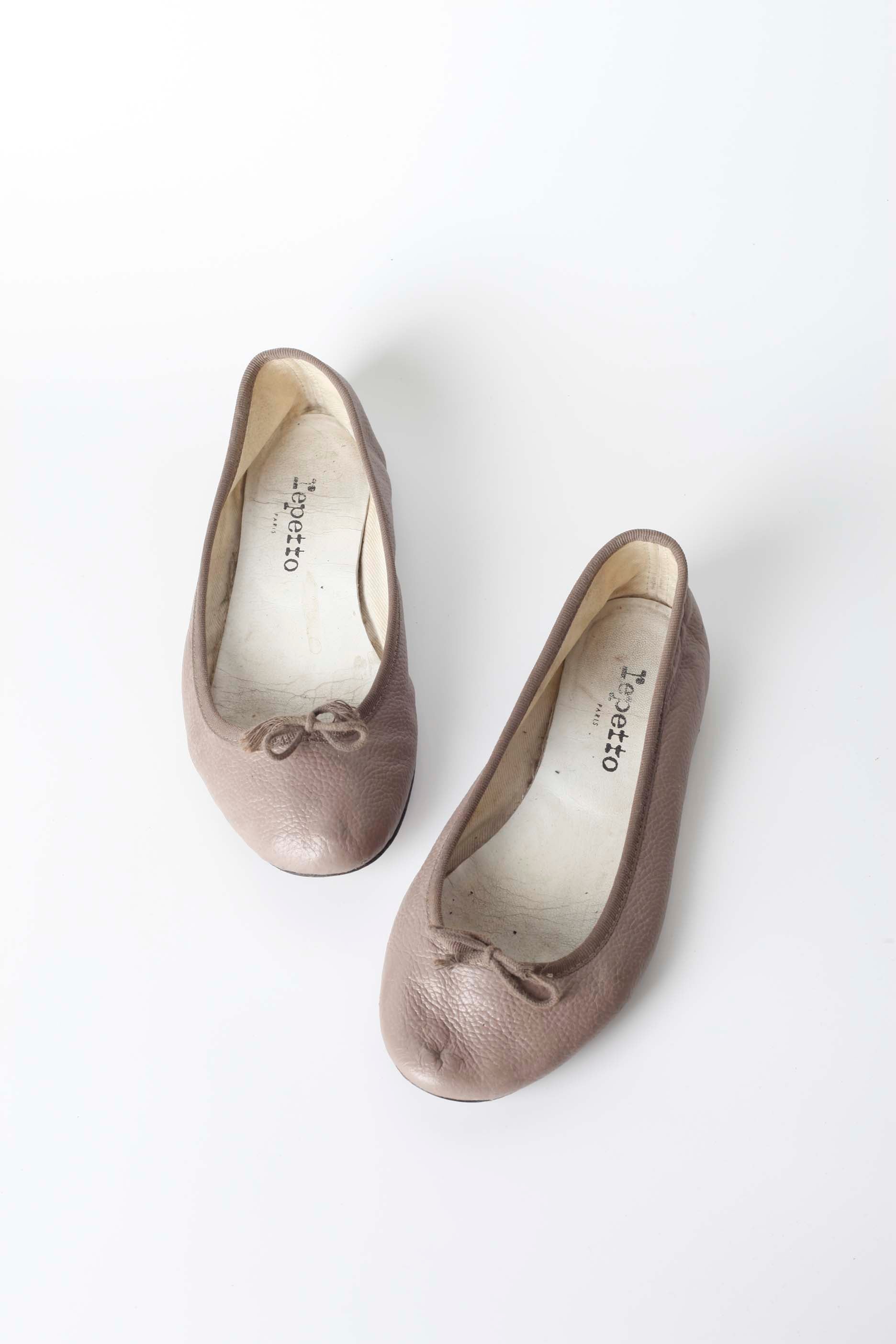 Nude Greige Ballet Flats