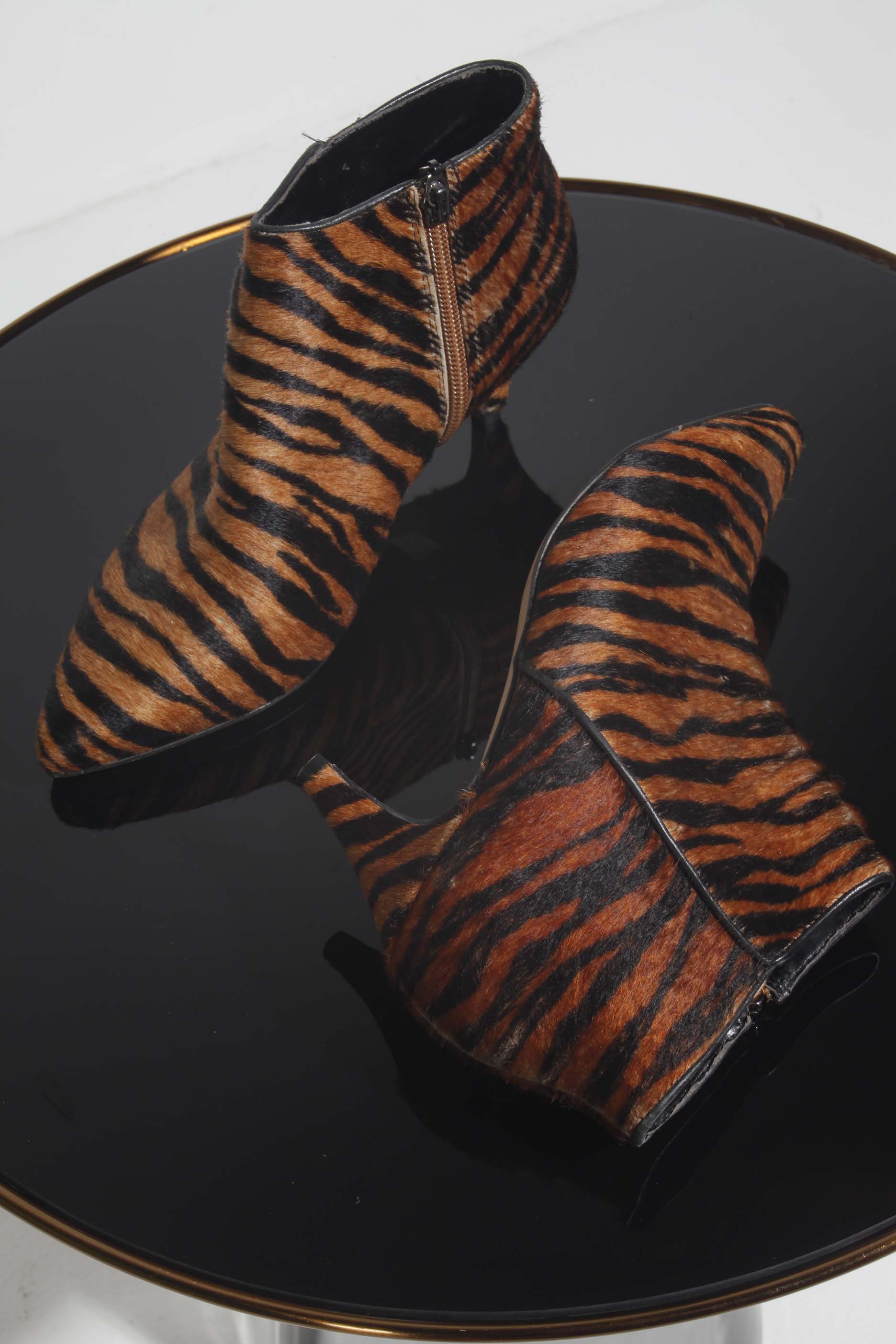 Animal Print Boots